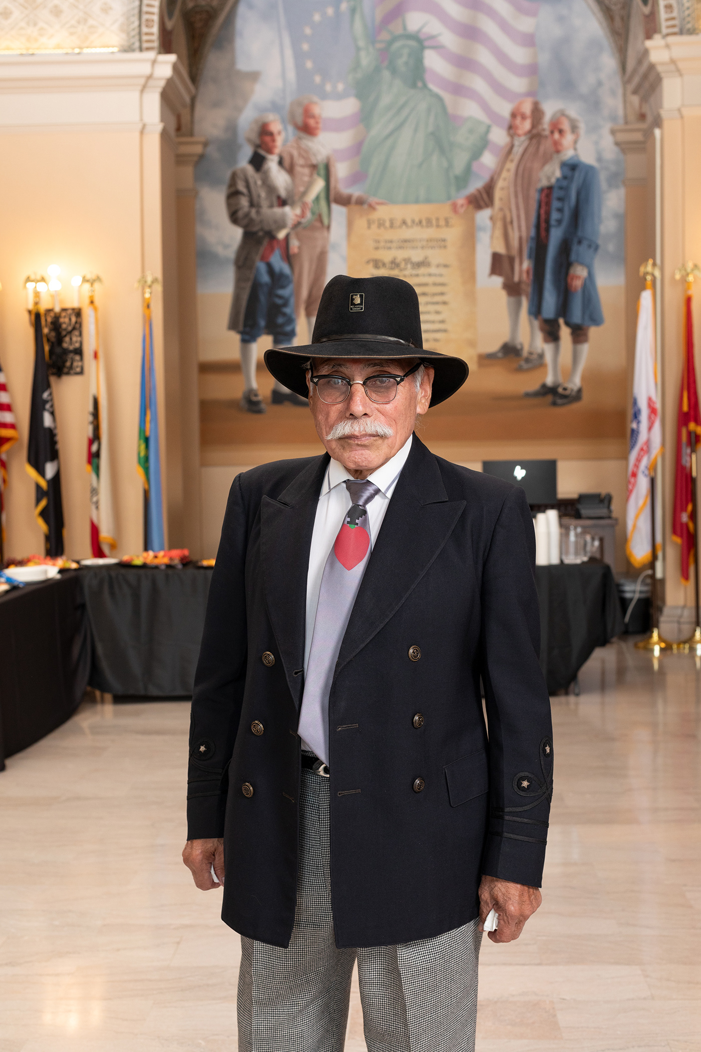 Collaborating Artist at Bob Hope Patriotic Hall, Los Angeles 2024
