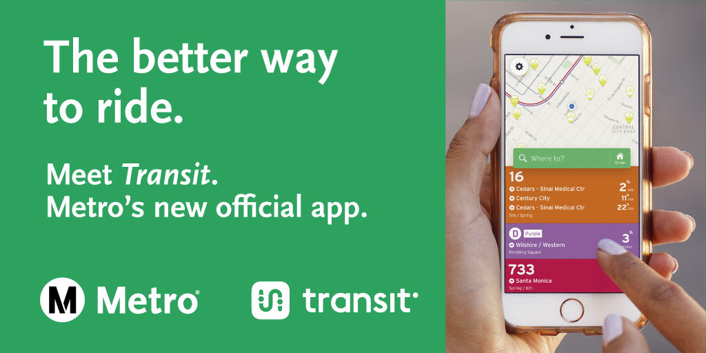 LA Metro TAP App Social Ad 2019