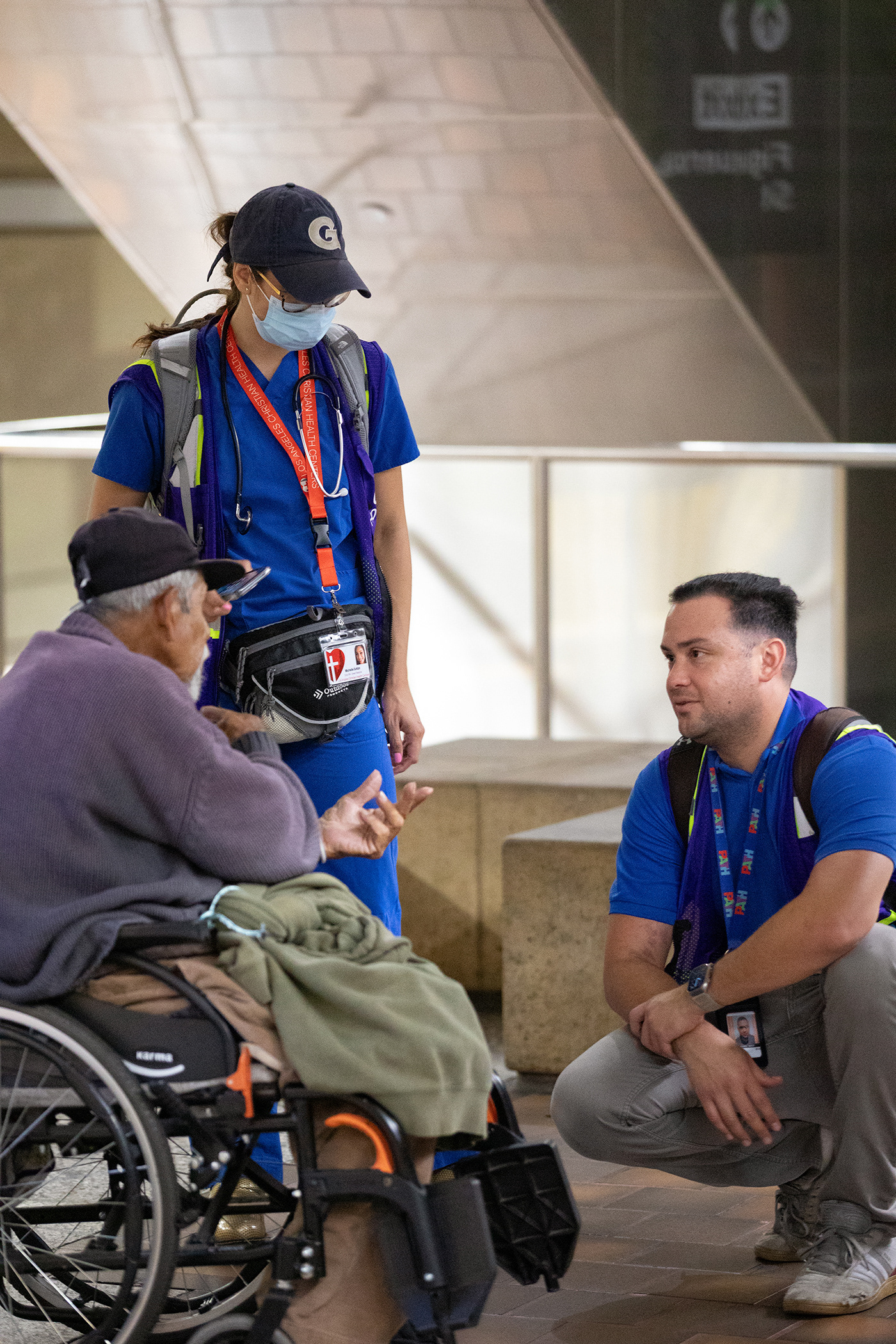 LA Metro Homeless Outreach, 7th St/Metro Center Station 2023