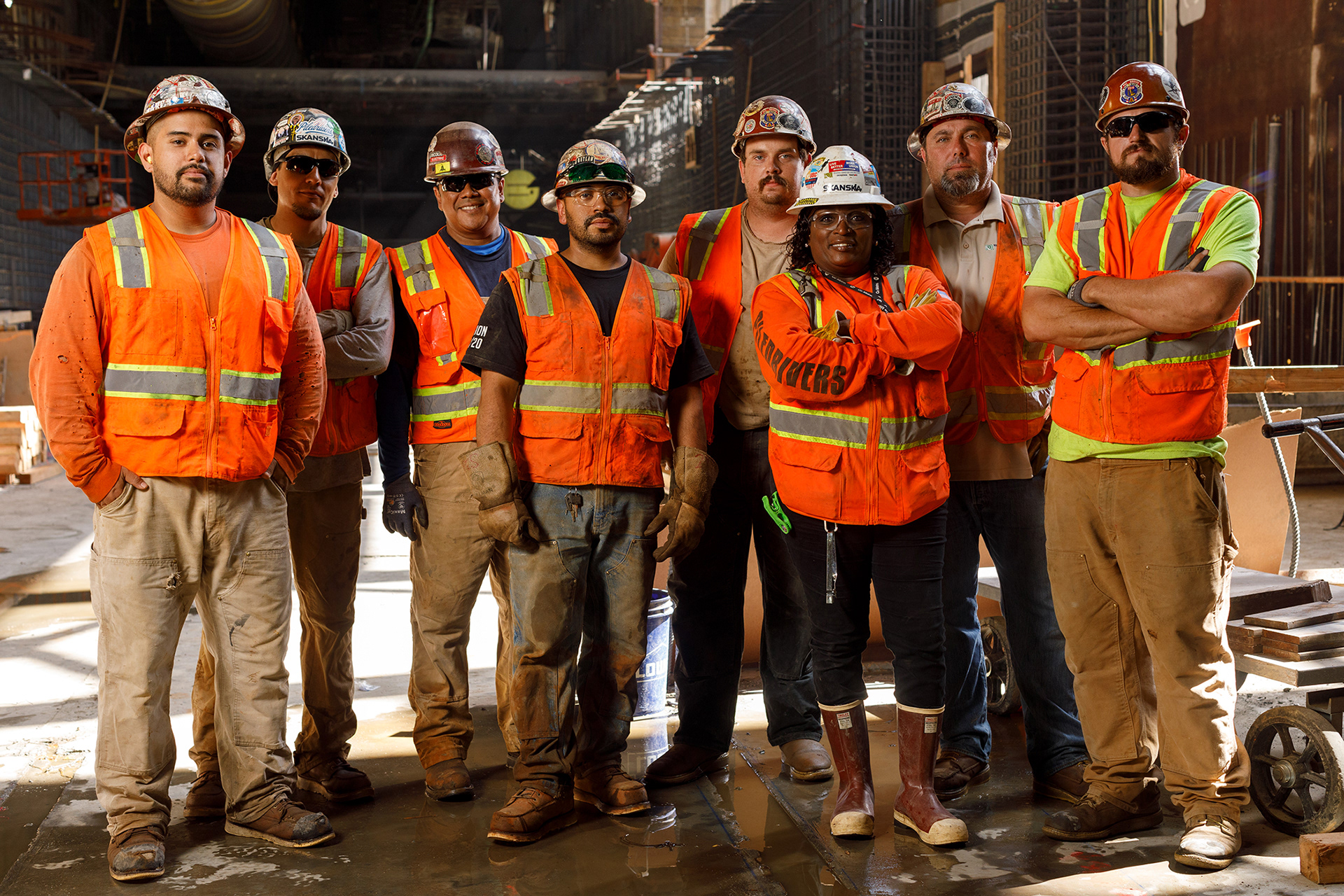 LA Metro Regional Connector Construction 2019
