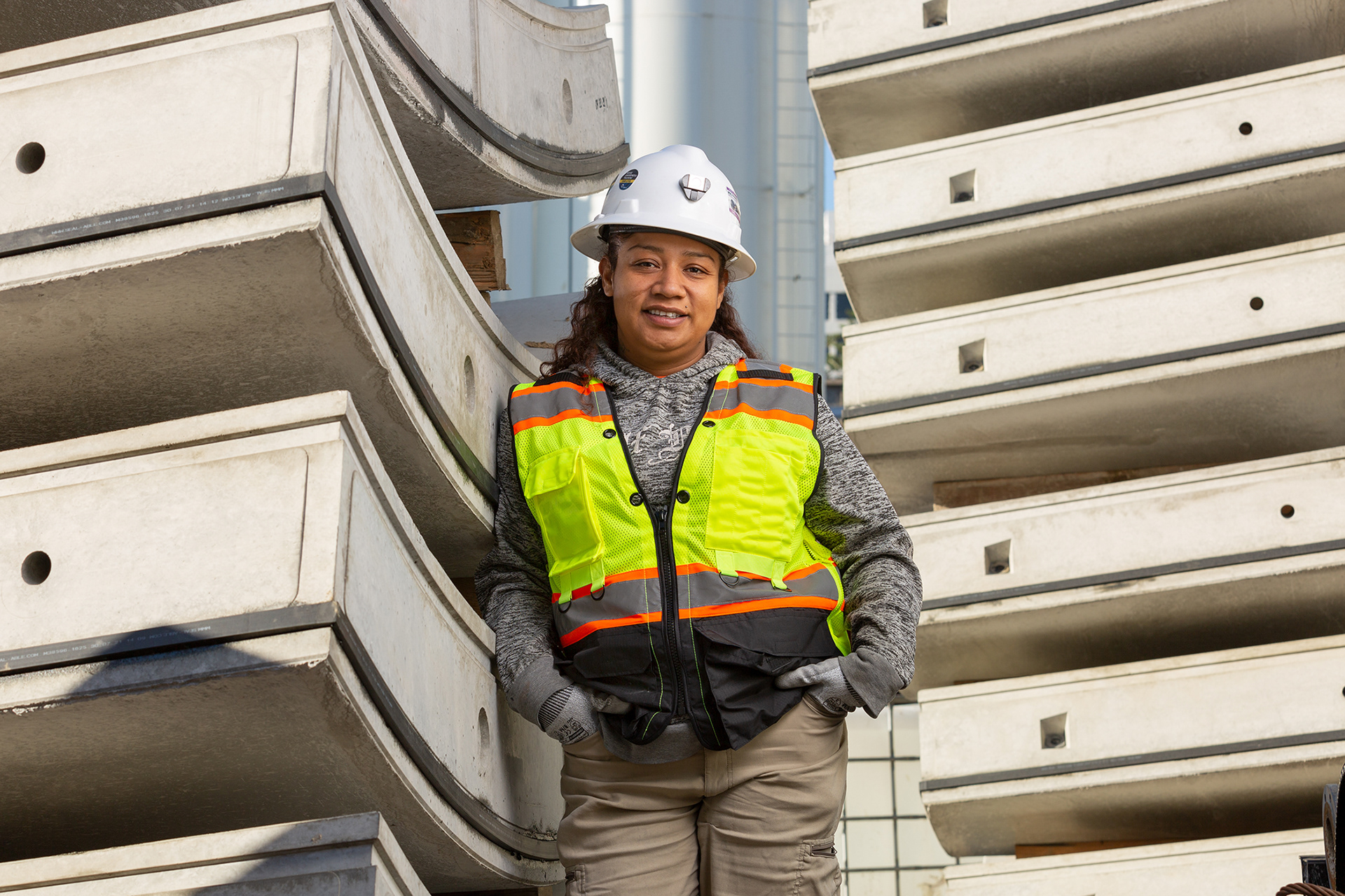 LA Metro D Line Construction Worker 2022