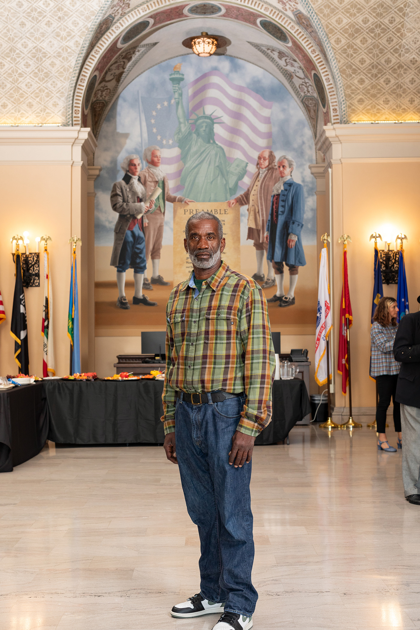 Collaborating Artist at Bob Hope Patriotic Hall, Los Angeles 2024