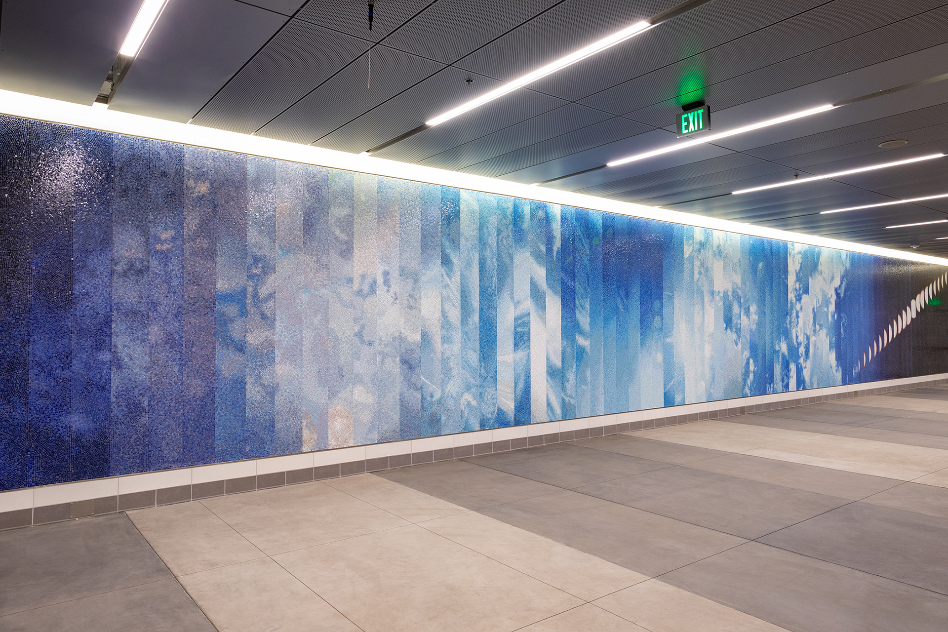 "At the Same Time" by Rebeca Méndez - Expo/Crenshaw Station 2022