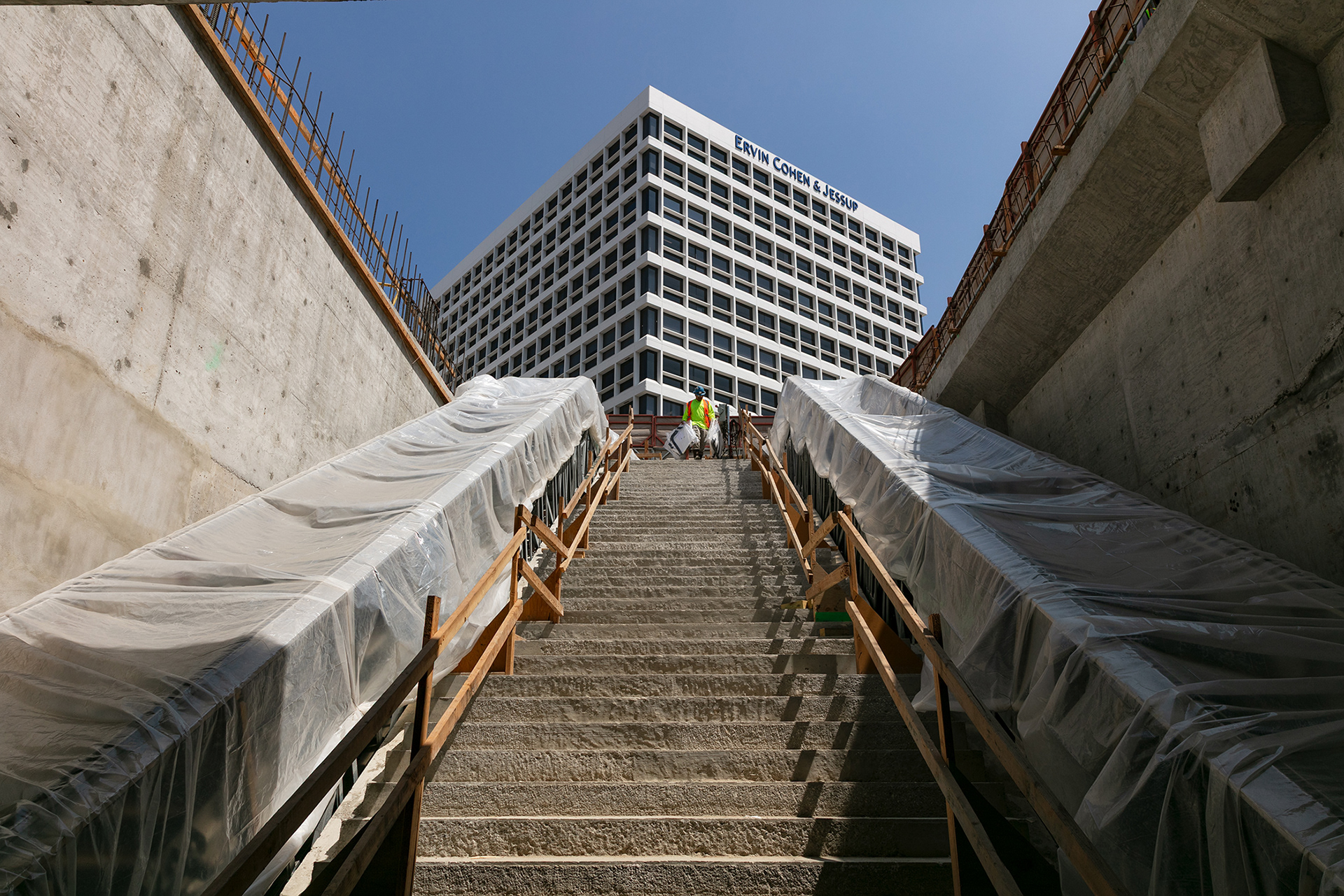 LA Metro D Line Construction, Beverly Hills 2025