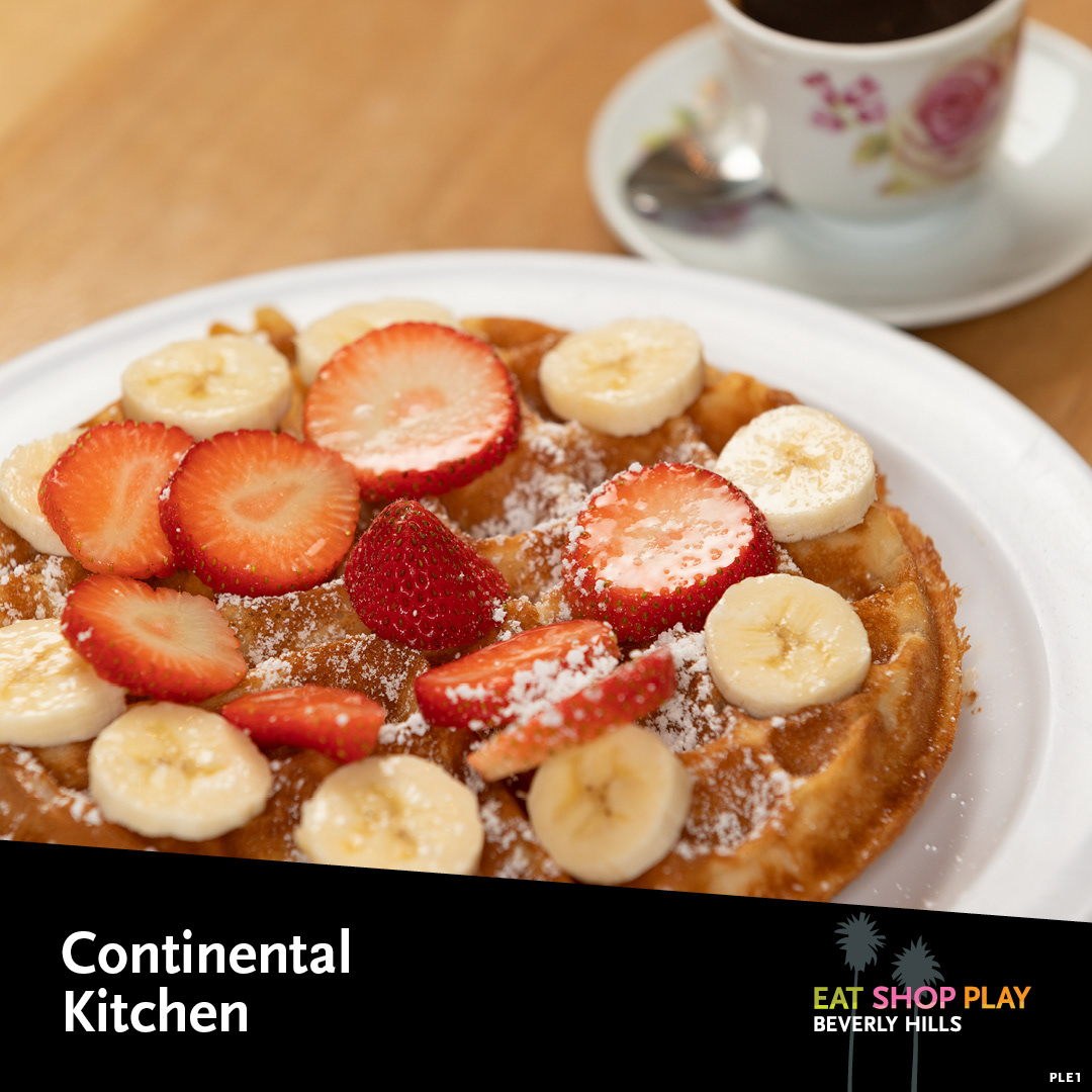 LA Metro Eat Shop Play Beverly HIlls: Continental Kitched, Digital Ad 2024 / *Design by Metro designer