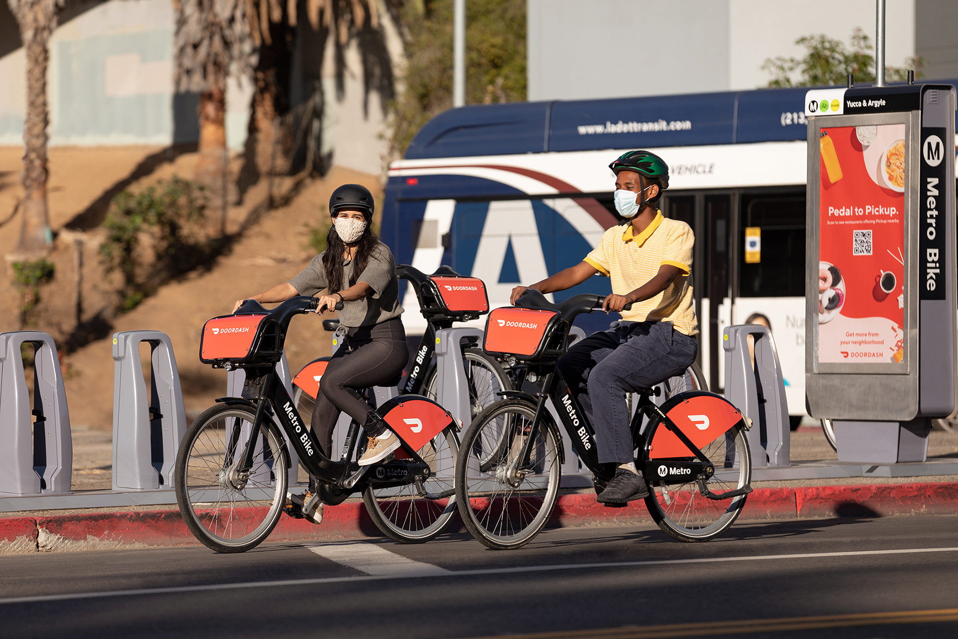 Metro Bike Share Hollywood, Los Angeles 2018