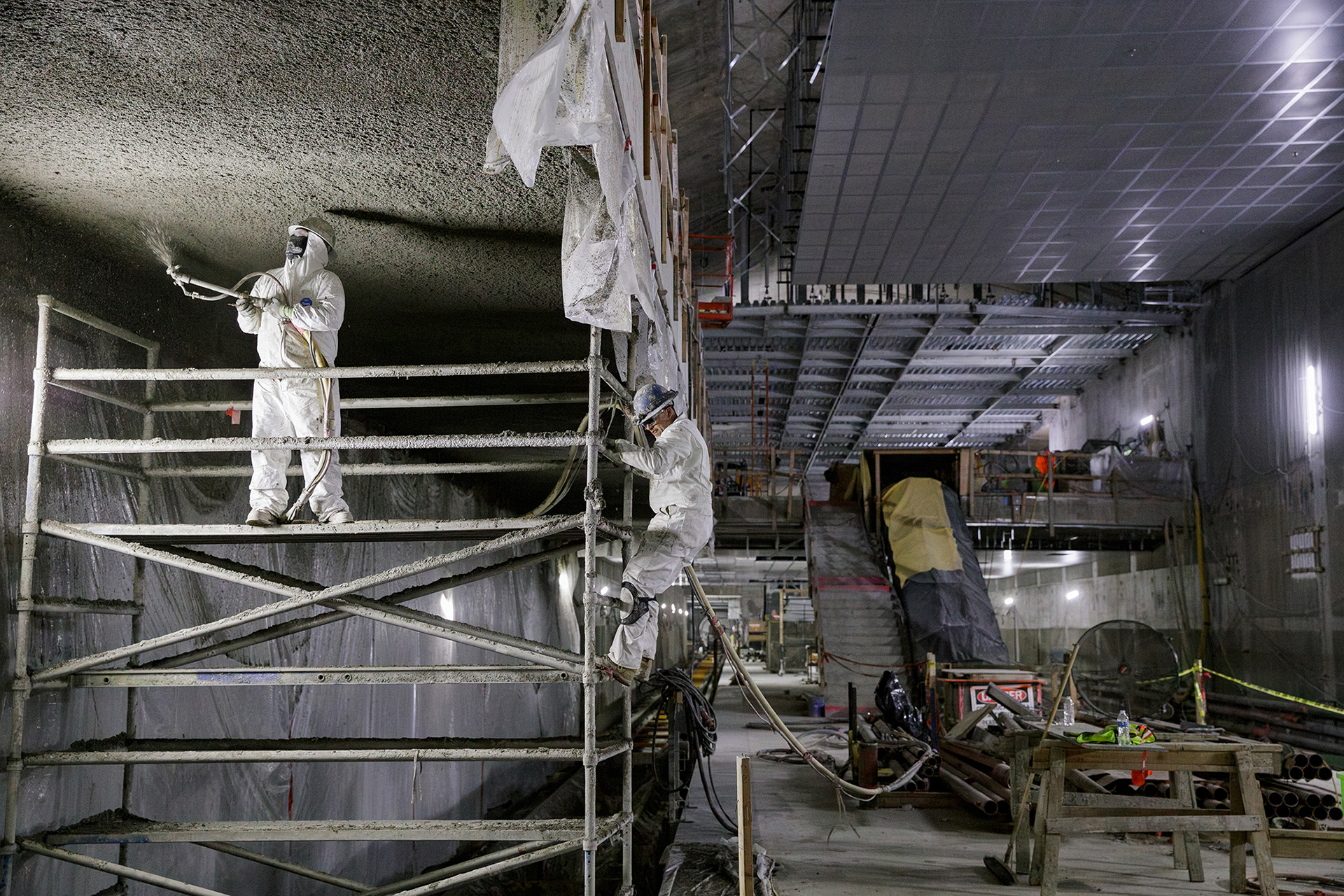 LA Metro D Line Construction, Beverly Hills 2025