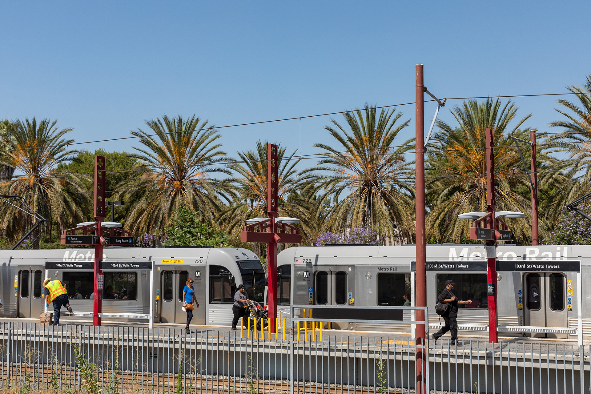 LA Metro 103rd St./Watts Station 2024