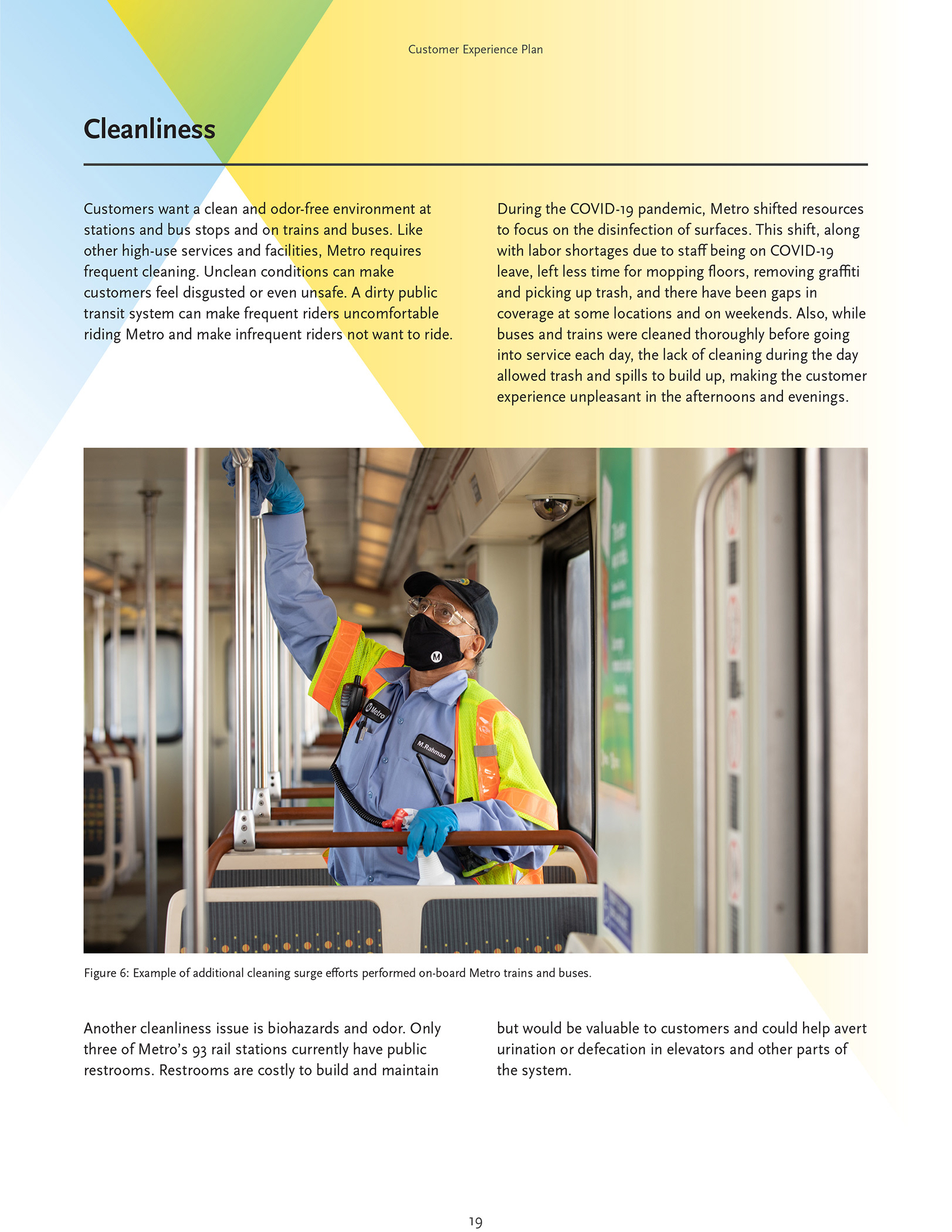 LA Metro 2022 CX Plan, page 19