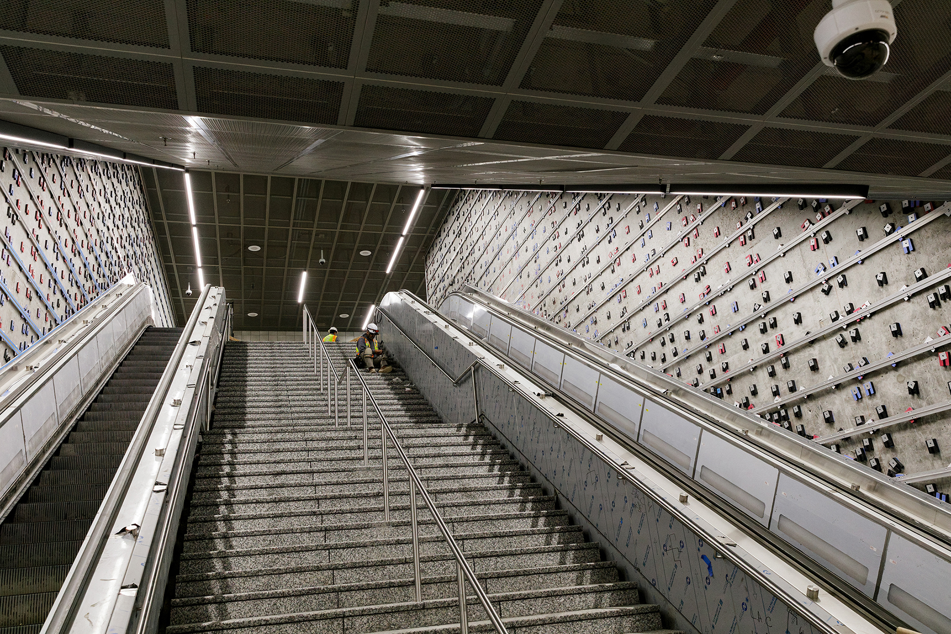 LA Metro D Line Construction, Los Angeles 2025