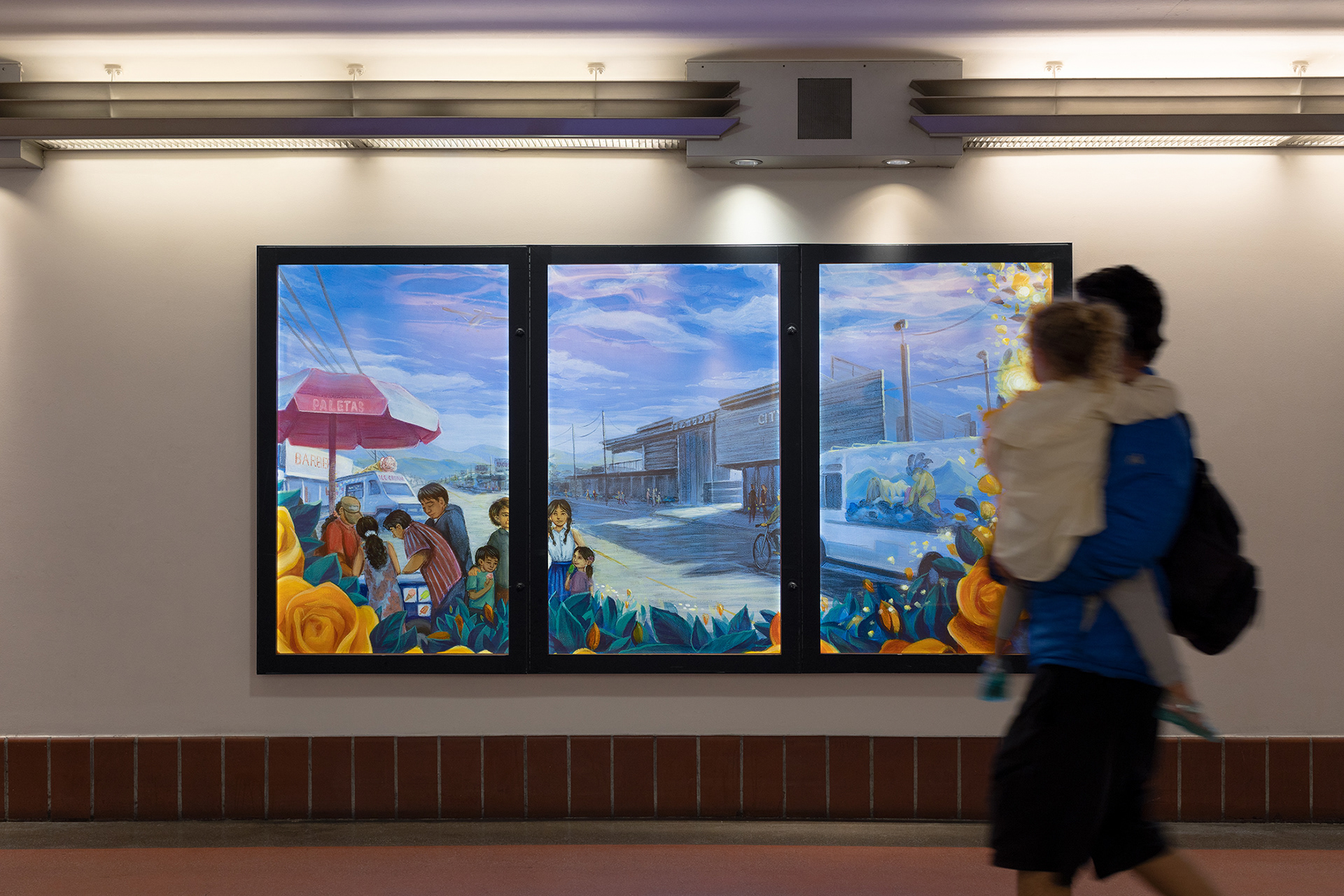 "Pacoima" by Levi Ponce, Union Station Los Angeles 2023