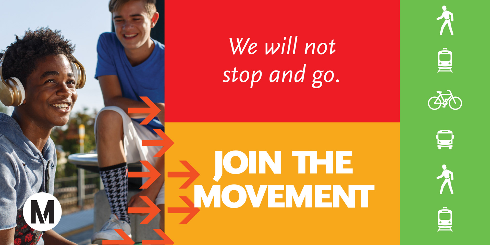 LA Metro Station Banner Ad / *Design by Metro designer 2018