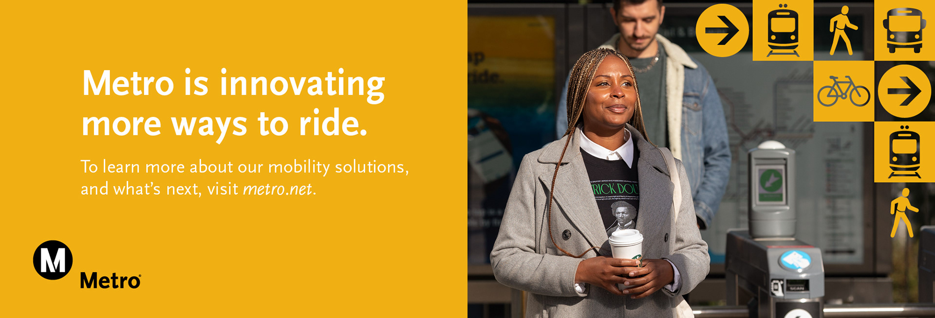 LA Metro Mobility Digital Ad 2024 / *Design by Metro designer