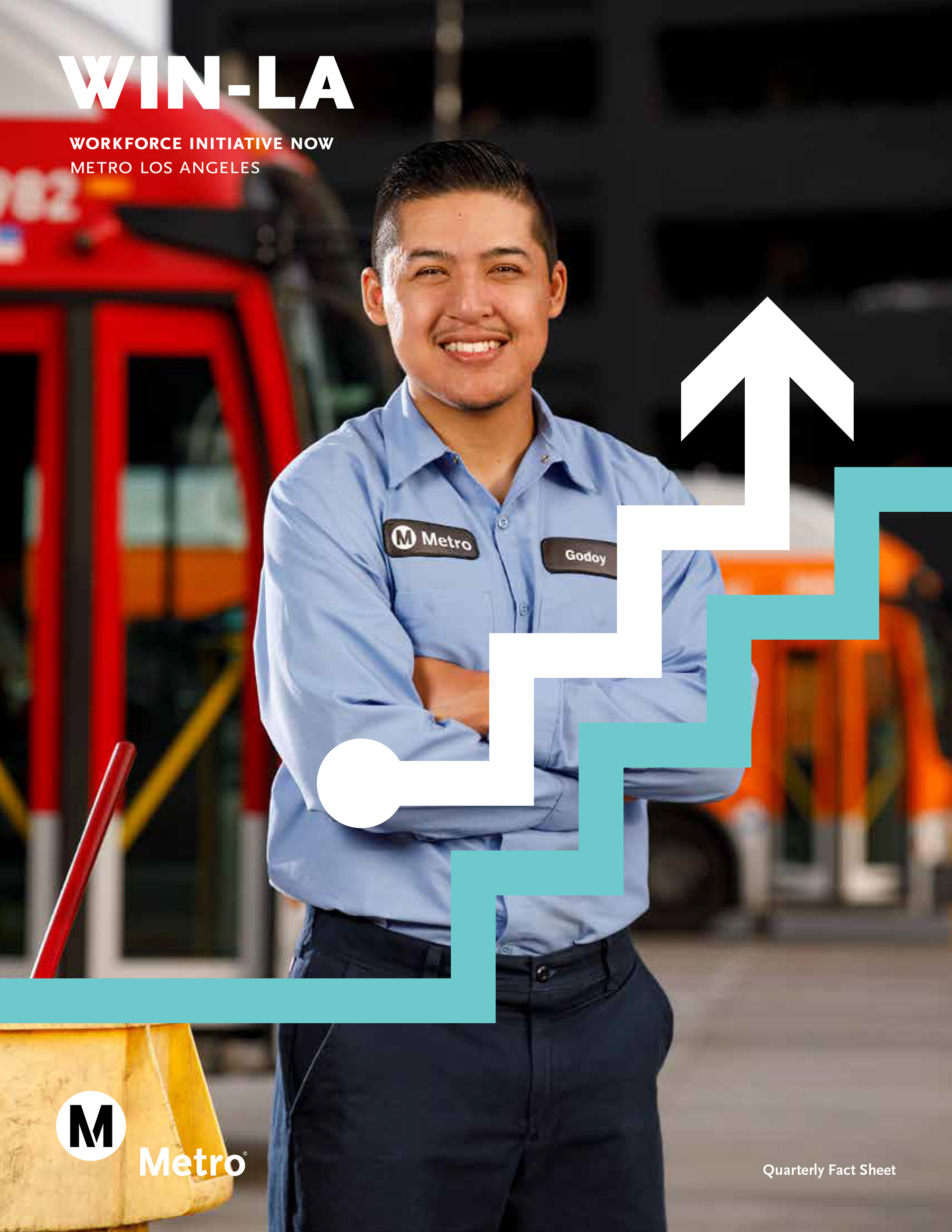 LA Metro Workforce Initiative Now Fact Sheet 2019 / *Design by Metro designer