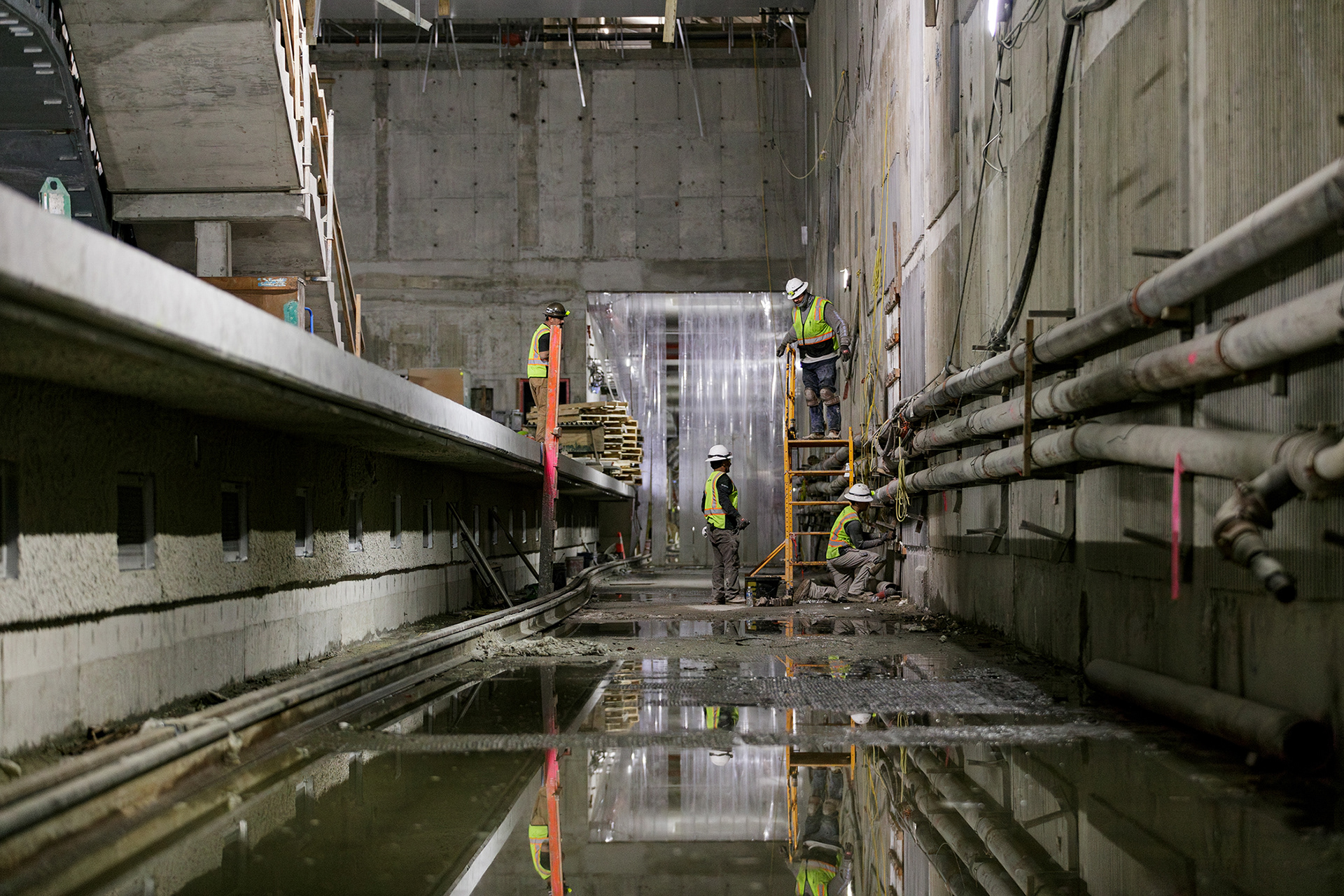 LA Metro D Line Construction, Beverly Hills 2025