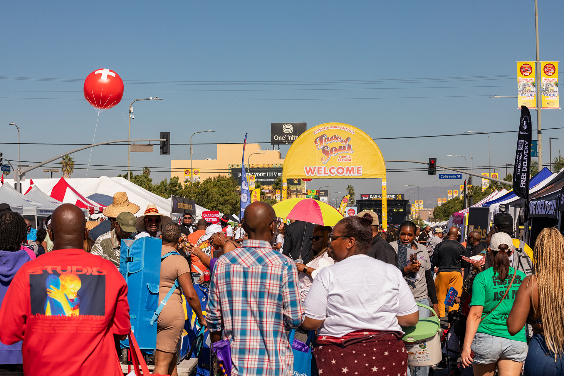 LA Metro Booth at Taste of Soul Event - 2023