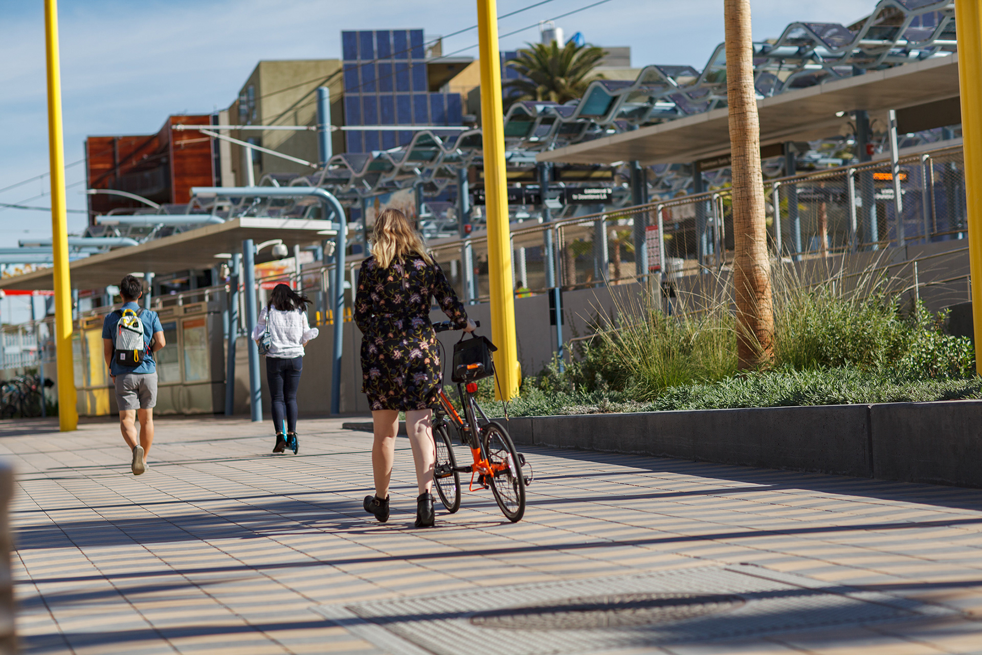 Active Transportation Downtown Santa Monica 2016