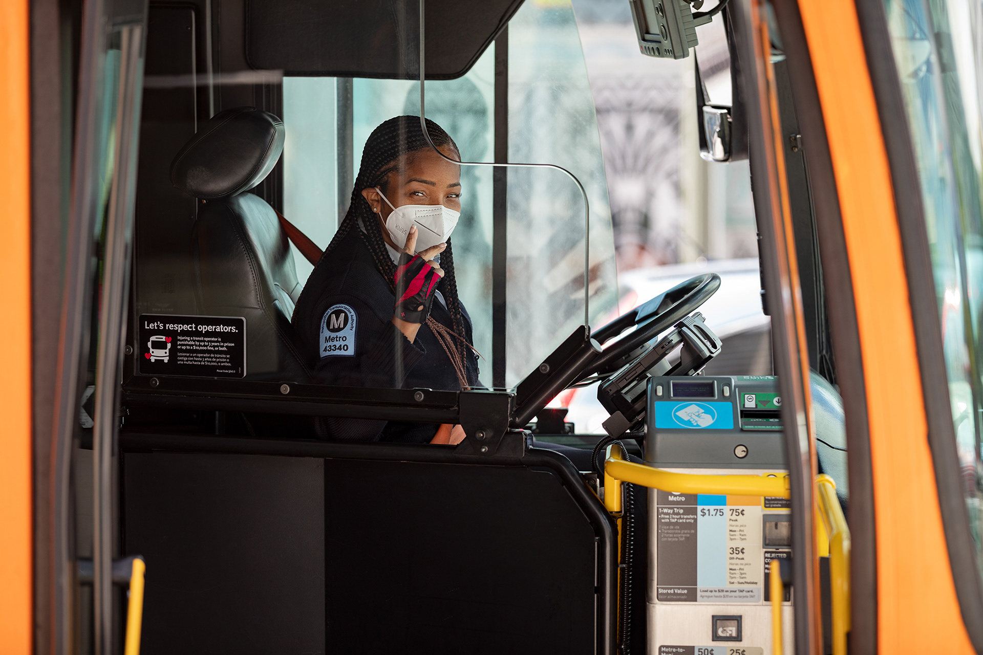 LA Metro Bus Operator, Los Angeles 2020