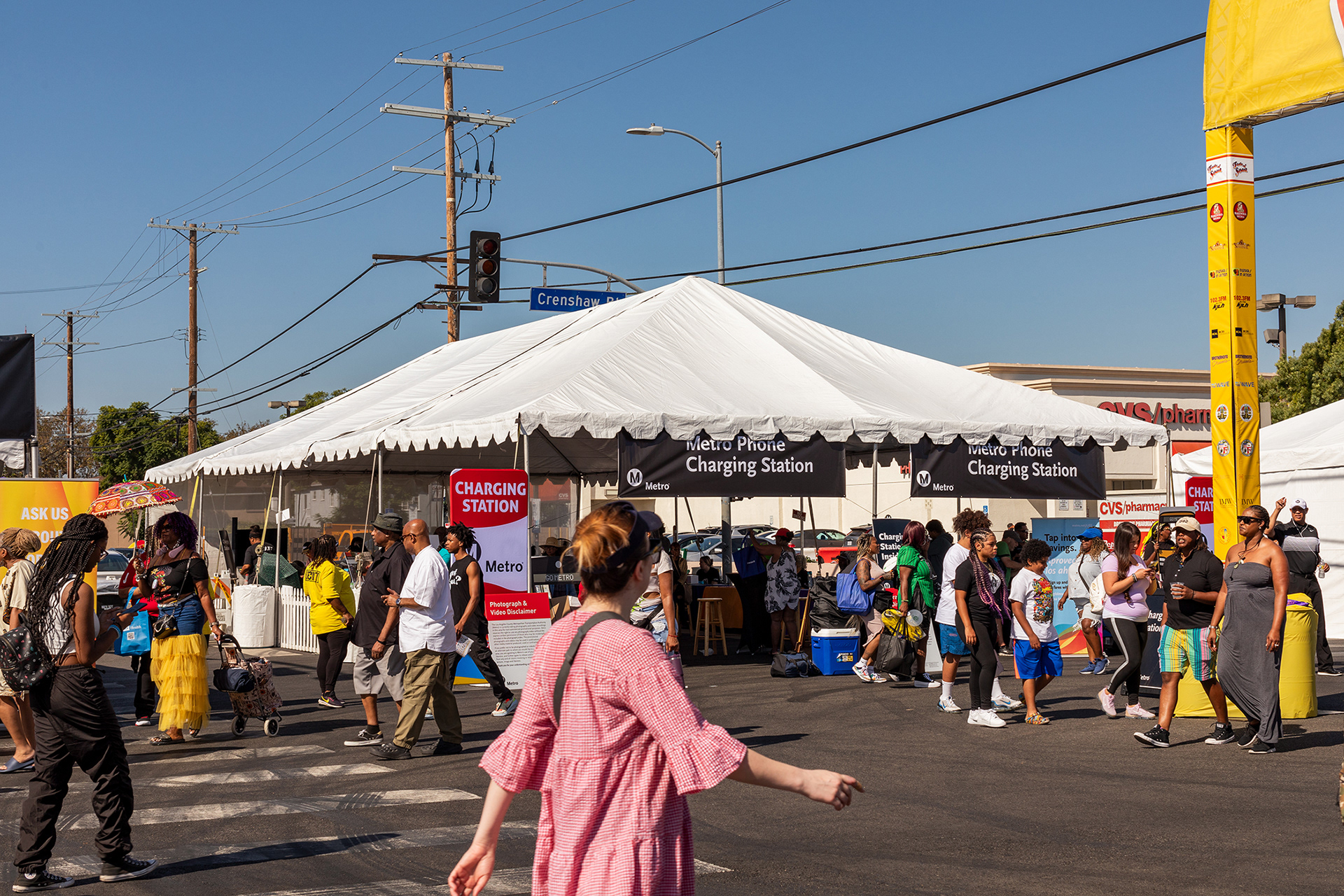 LA Metro Booth at Taste of Soul Event - 2023