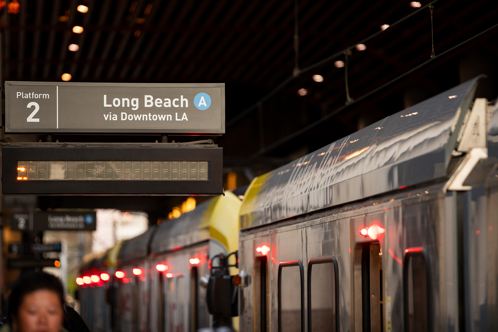 LA Metro Memorial Park Station 2024