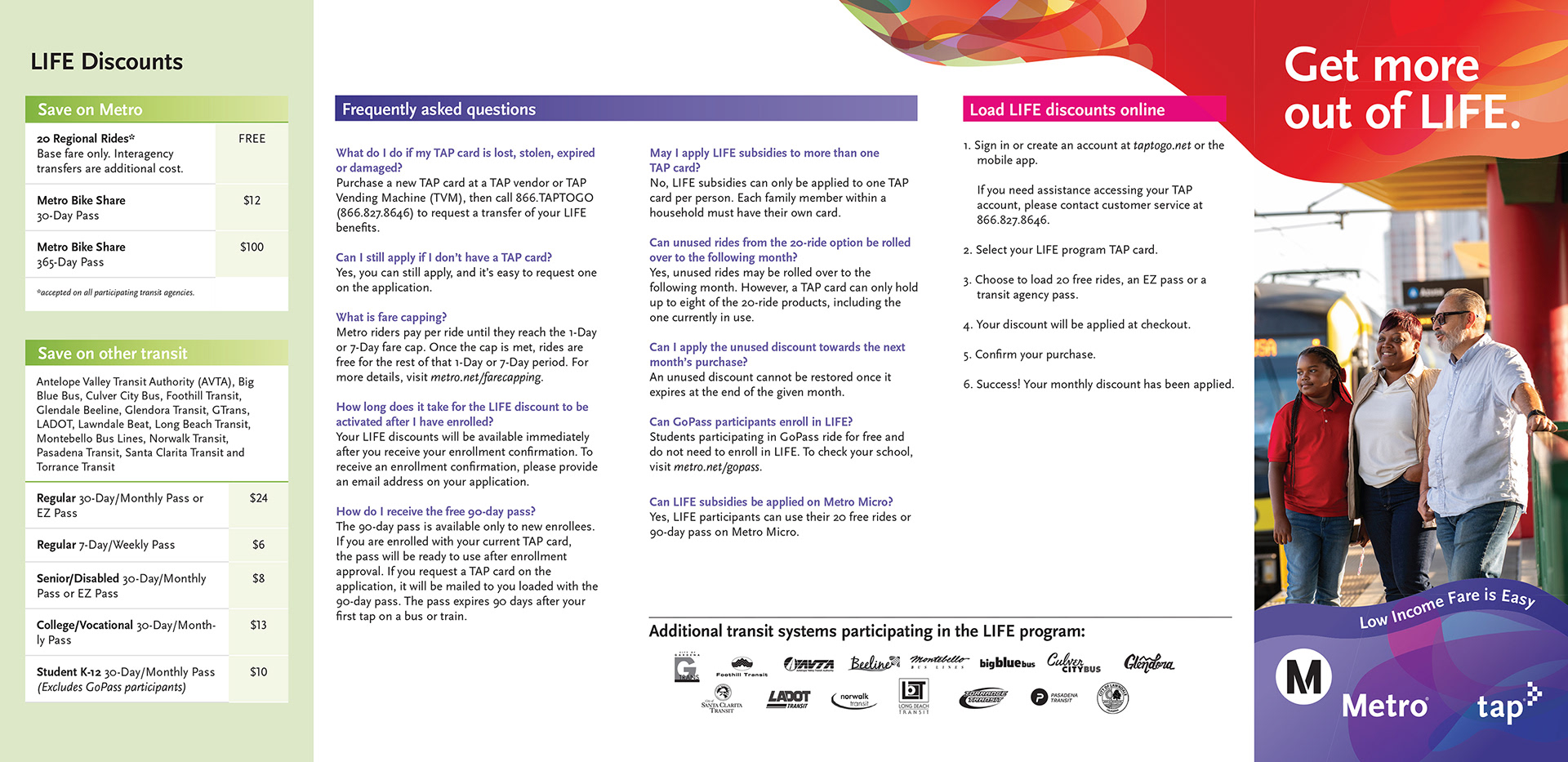 LIFE Program Take-One 2024 / *design by Metro designer