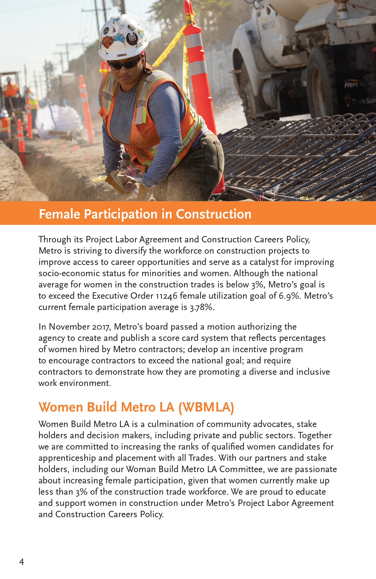 LA Metro's Project Labor Agreement and Construction Careers Policy 2020