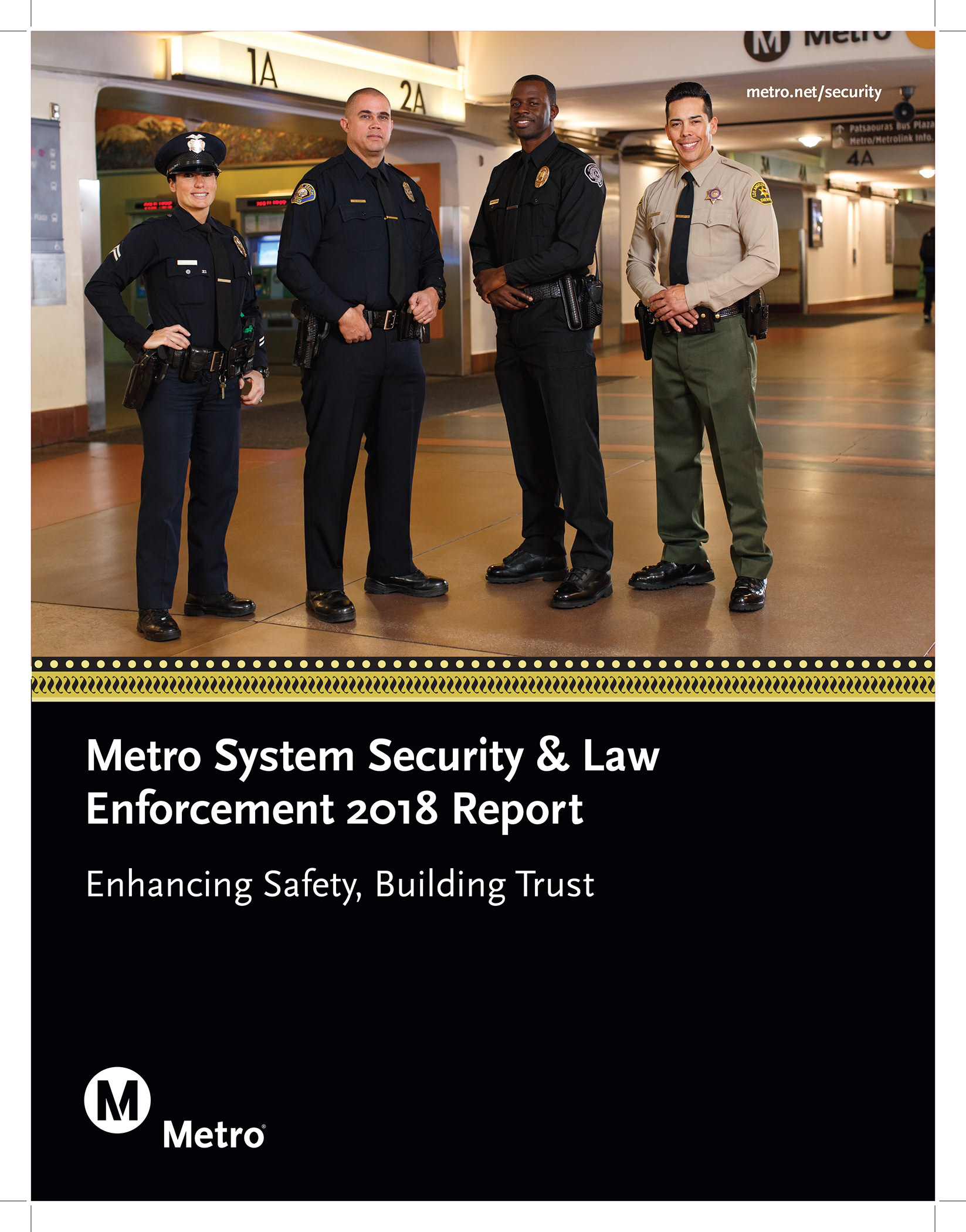 LA Metro Security 2018 Report / *Design by Metro Designer 2019