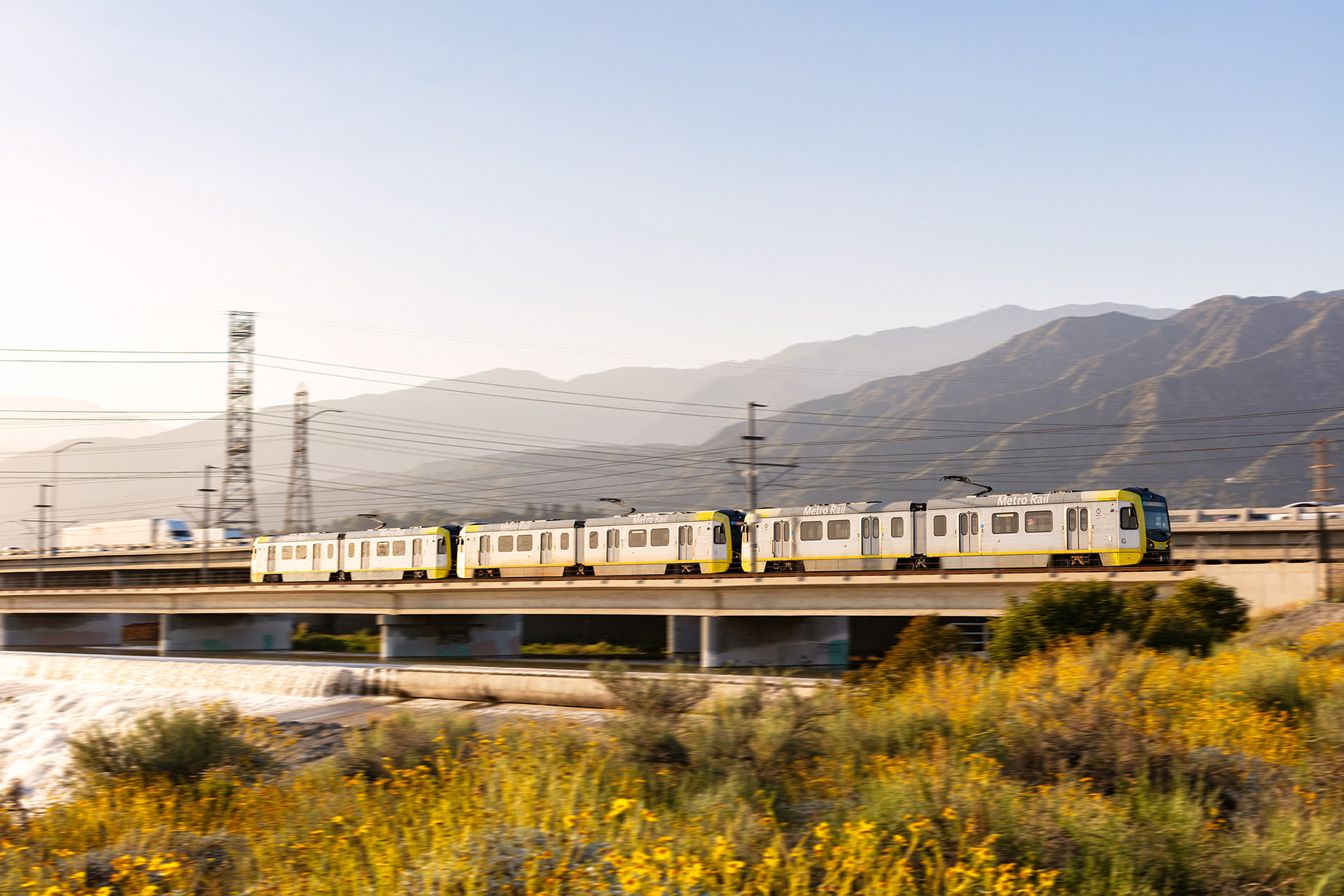 LA Metro A Line Rail, Duarte 2024
