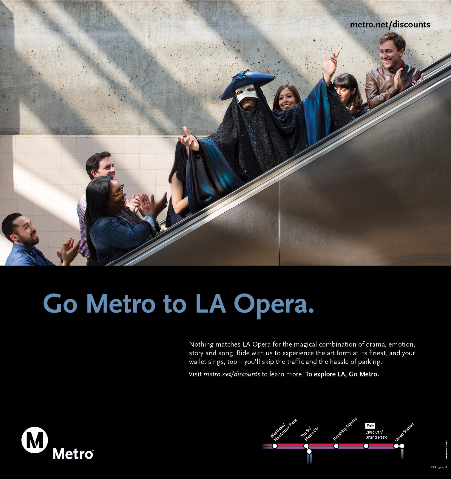 LA Metro Rail Poster / *Design by Metro Designer 2017