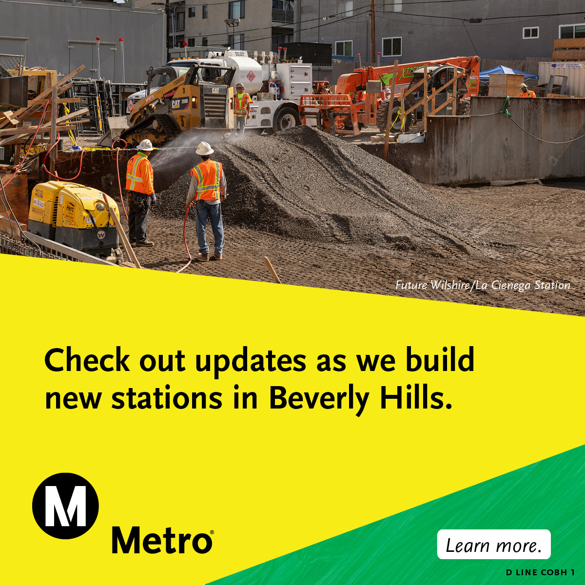 LA Metro Beverly Hills Construction Digital Ad 2024