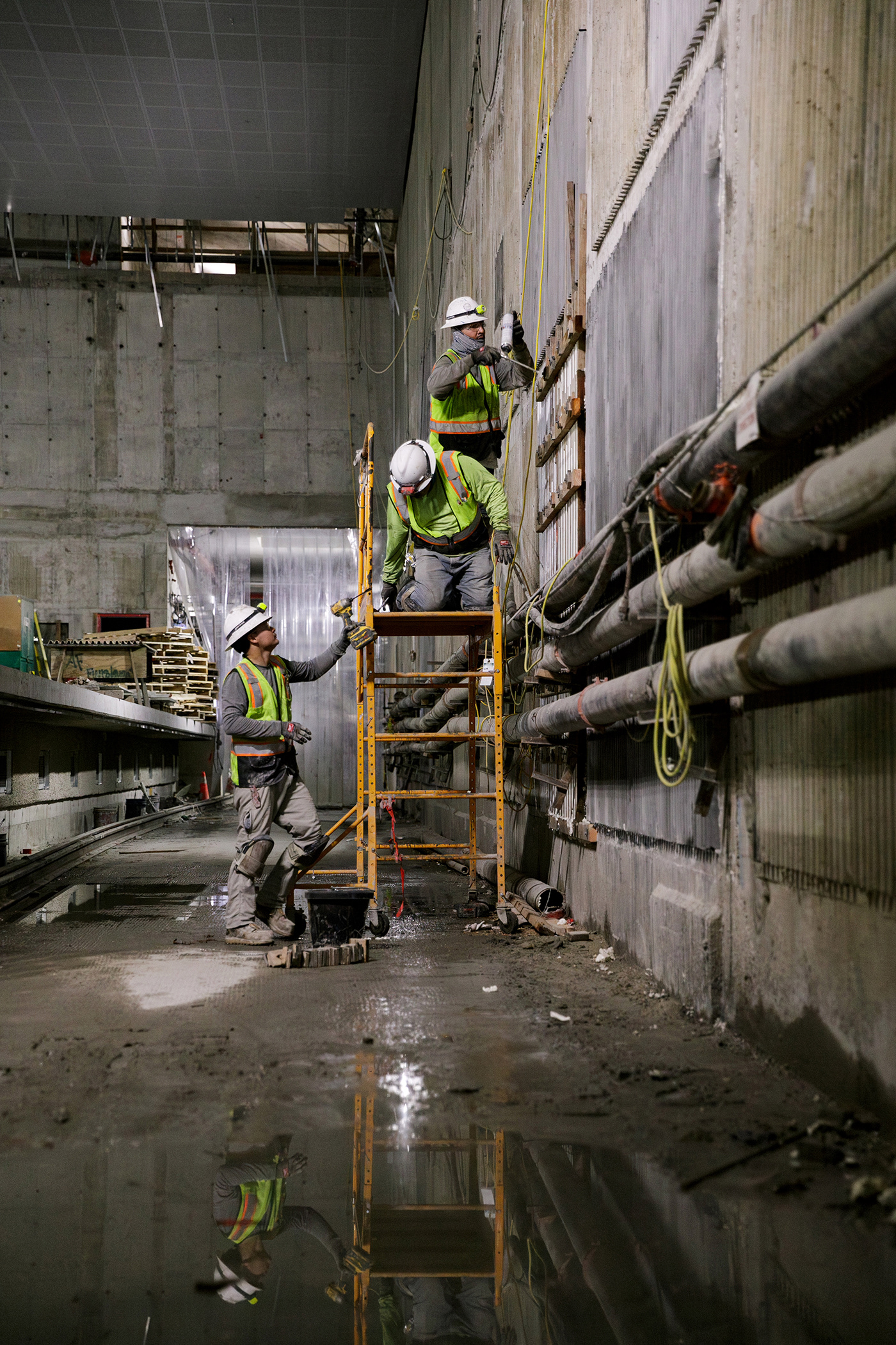 LA Metro D Line Construction, Beverly Hills 2025
