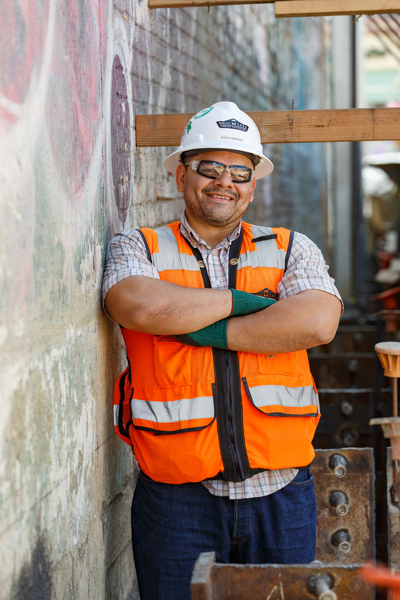 LA Metro K Line Construction Worker 2019