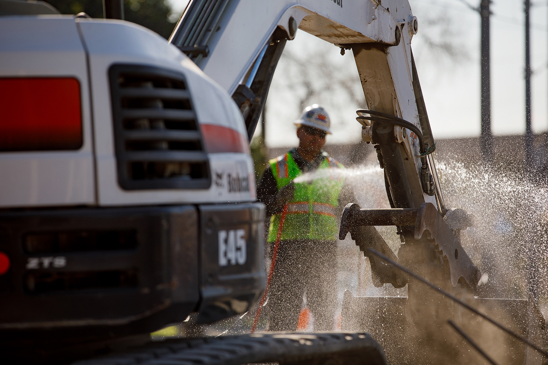 LA Metro Construction at Willowbrook/Rosa Parks Station 2019