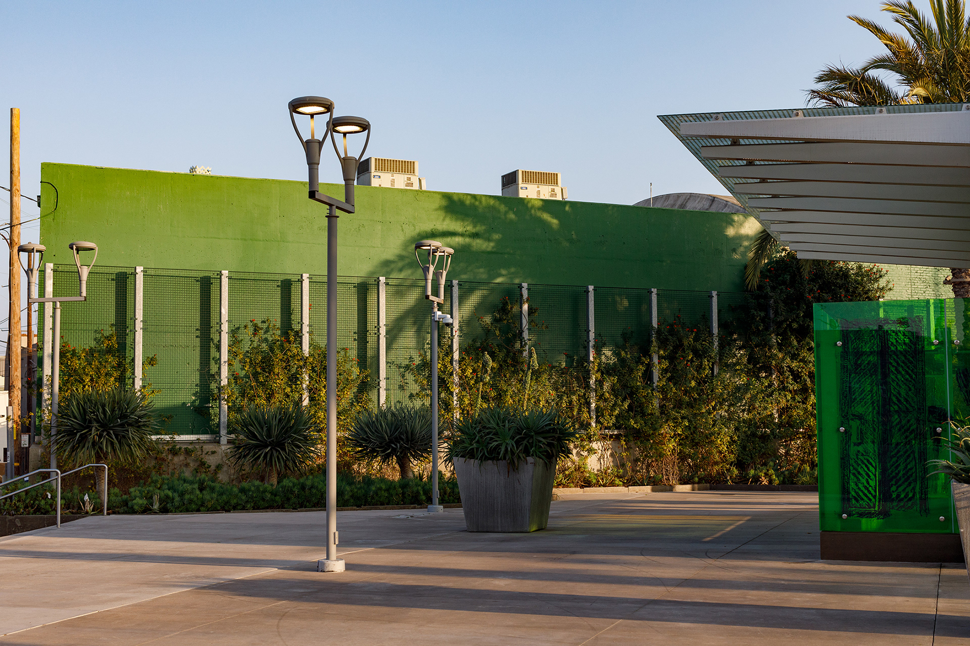 LA Metro Leimert Park Station Landscaping 2024