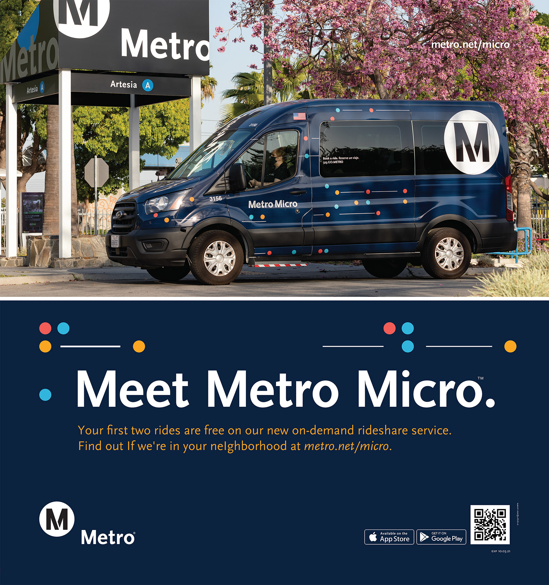 Rail Poster Ad / *Design by Metro Designer 2021