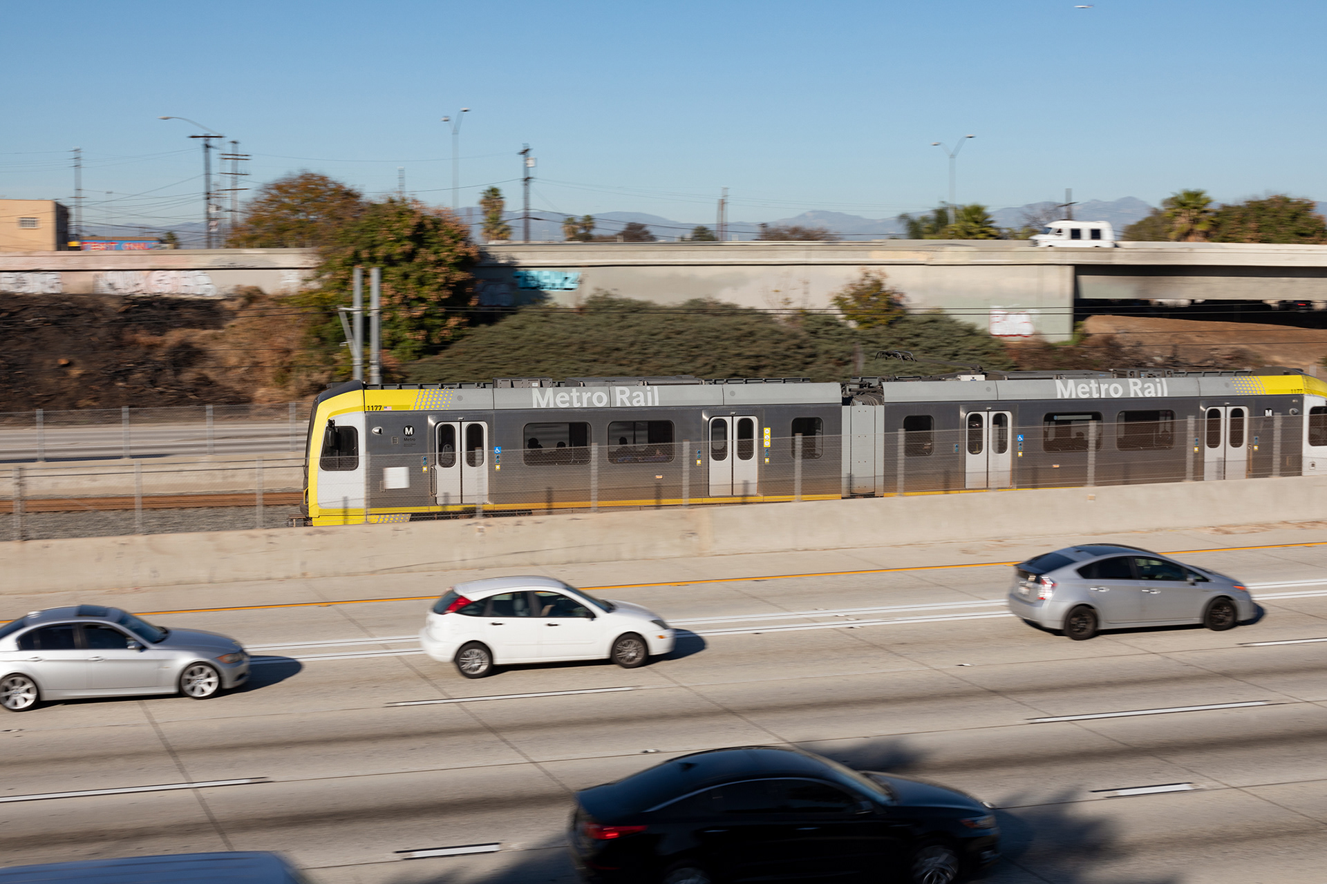LA Metro C Line Rail, Los Angeles 2021