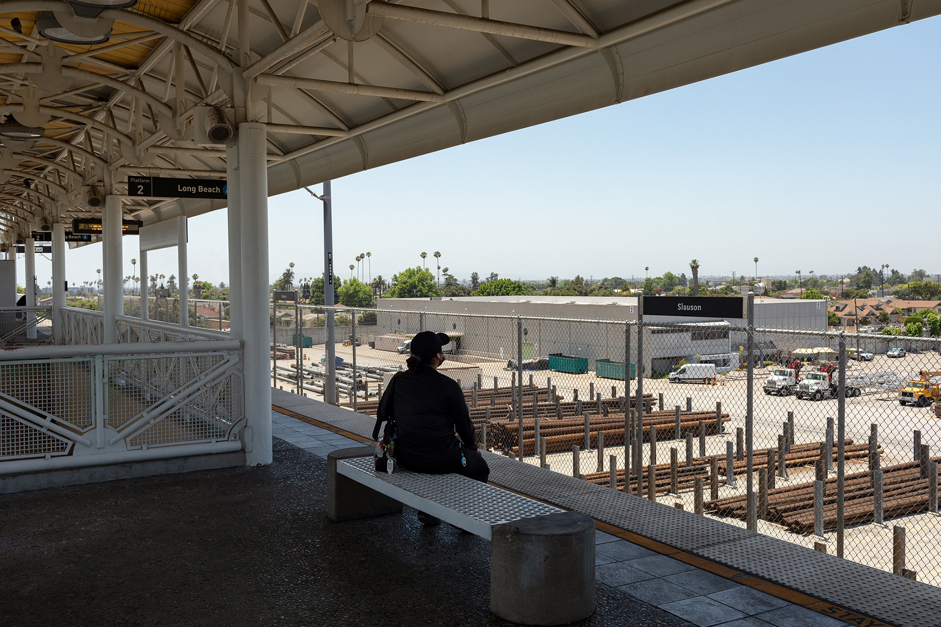 LA Metro Slauson Station 2024