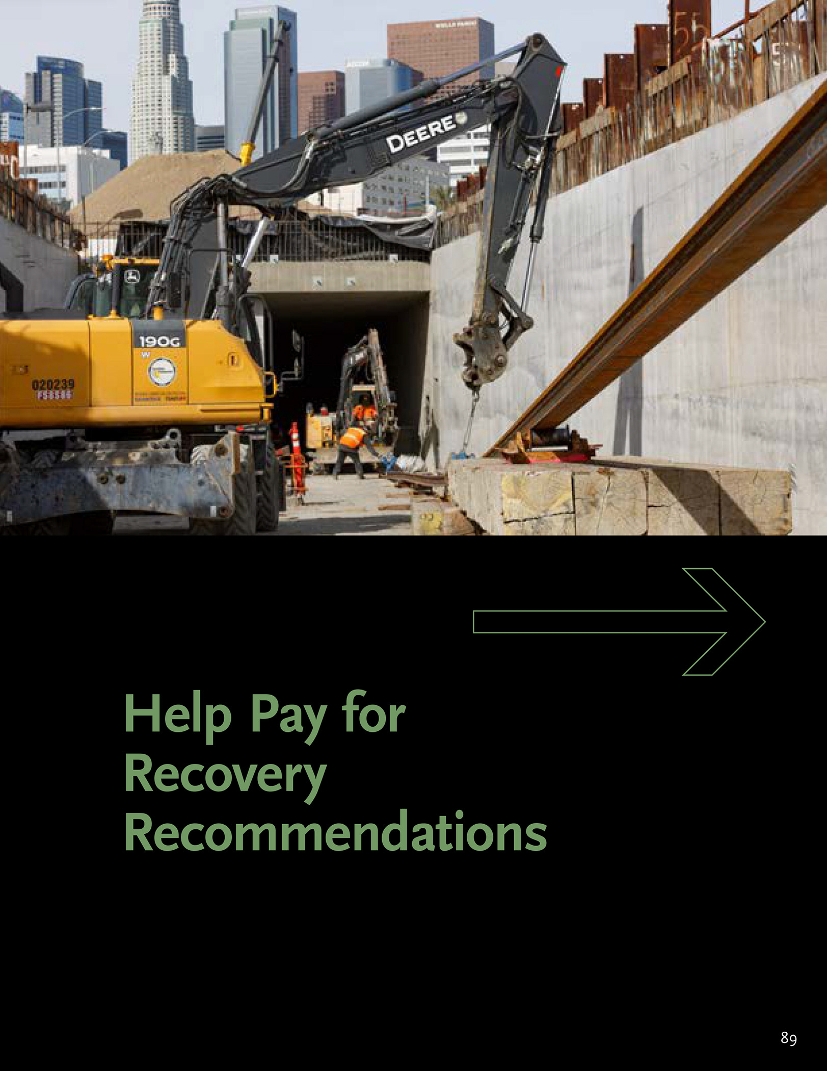 LA Metro's Recovery Task Force Report Page 89 / *Design by Metro designer 2021