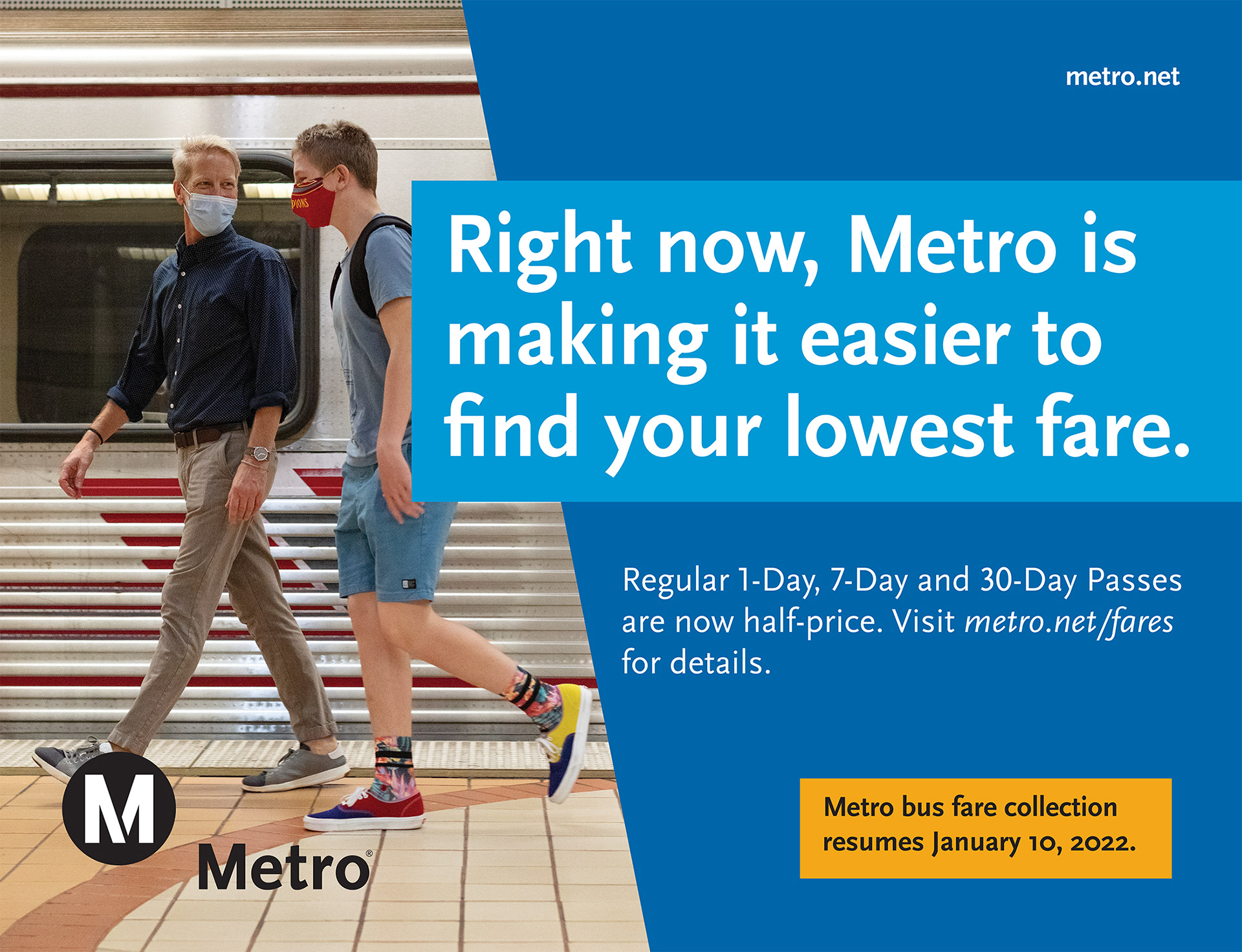 LA Metro Presentation Graphics / *Design by Metro designer 2021