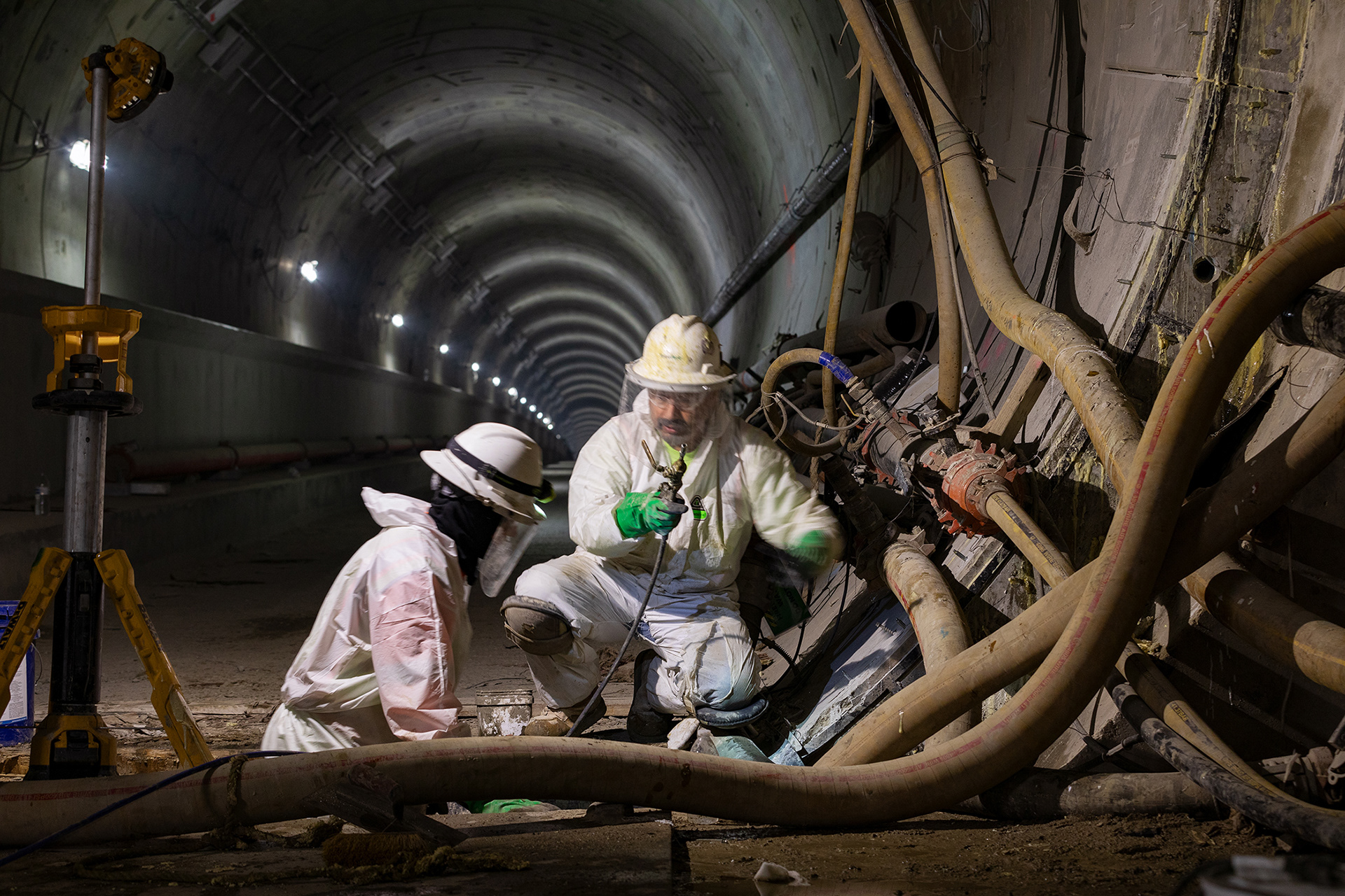 LA Metro D Line Construction, Beverly Hills 2024