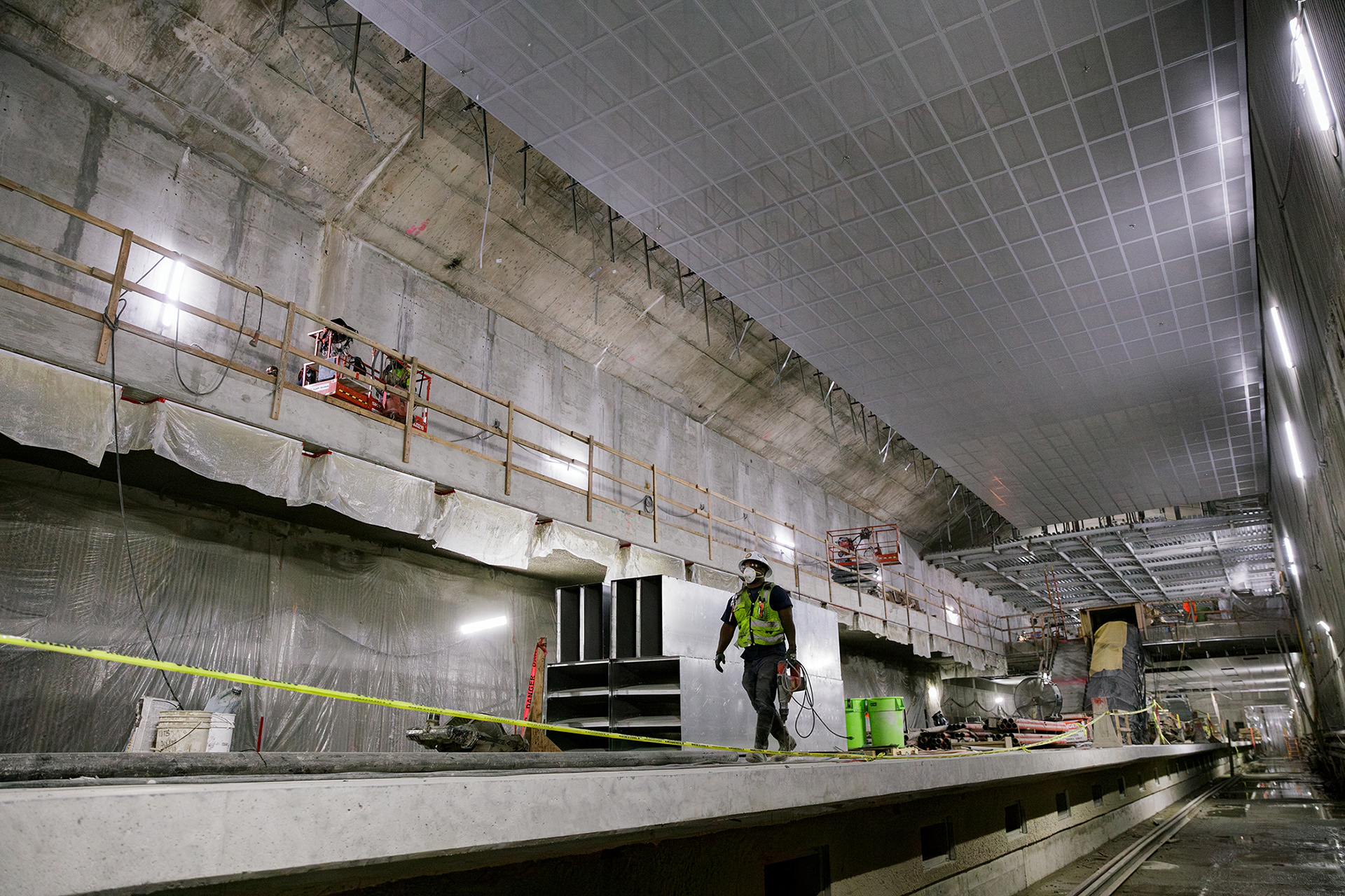 LA Metro D Line Construction, Beverly Hills 2025