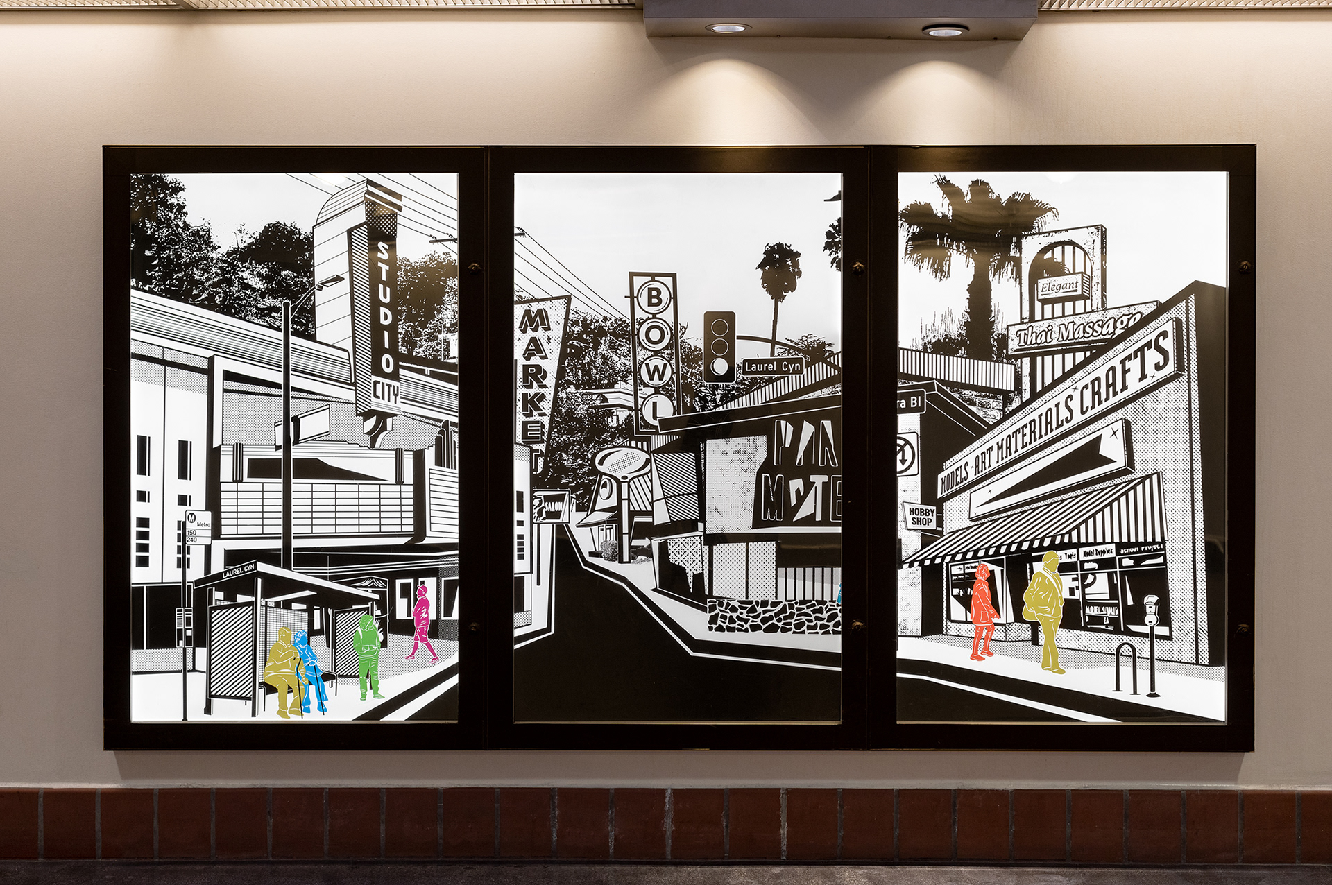 "Studio City" by Jasmine Delgado, Union Station Los Angeles 2023