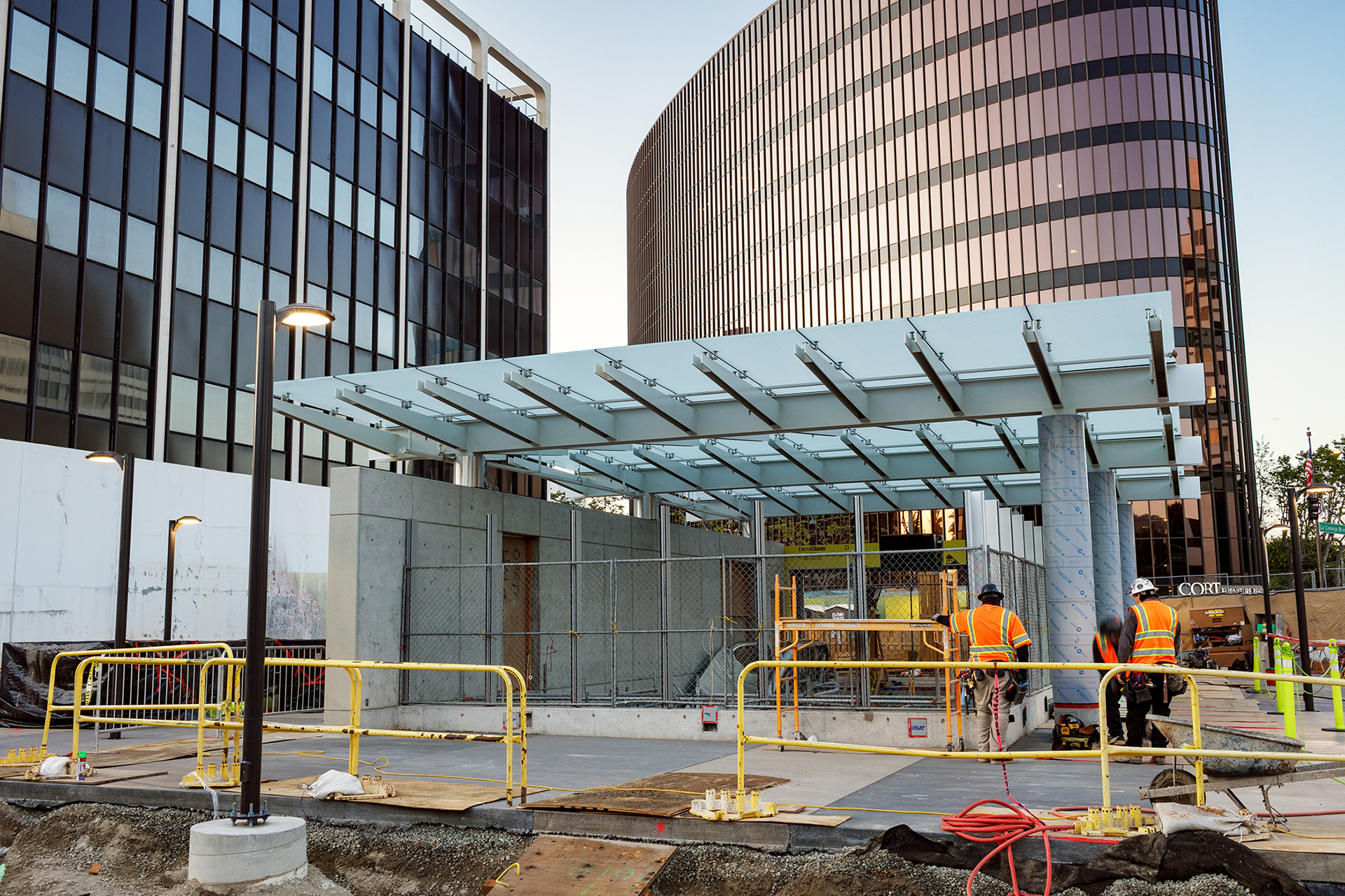 LA Metro D Line Construction, Beverly Hills 2025