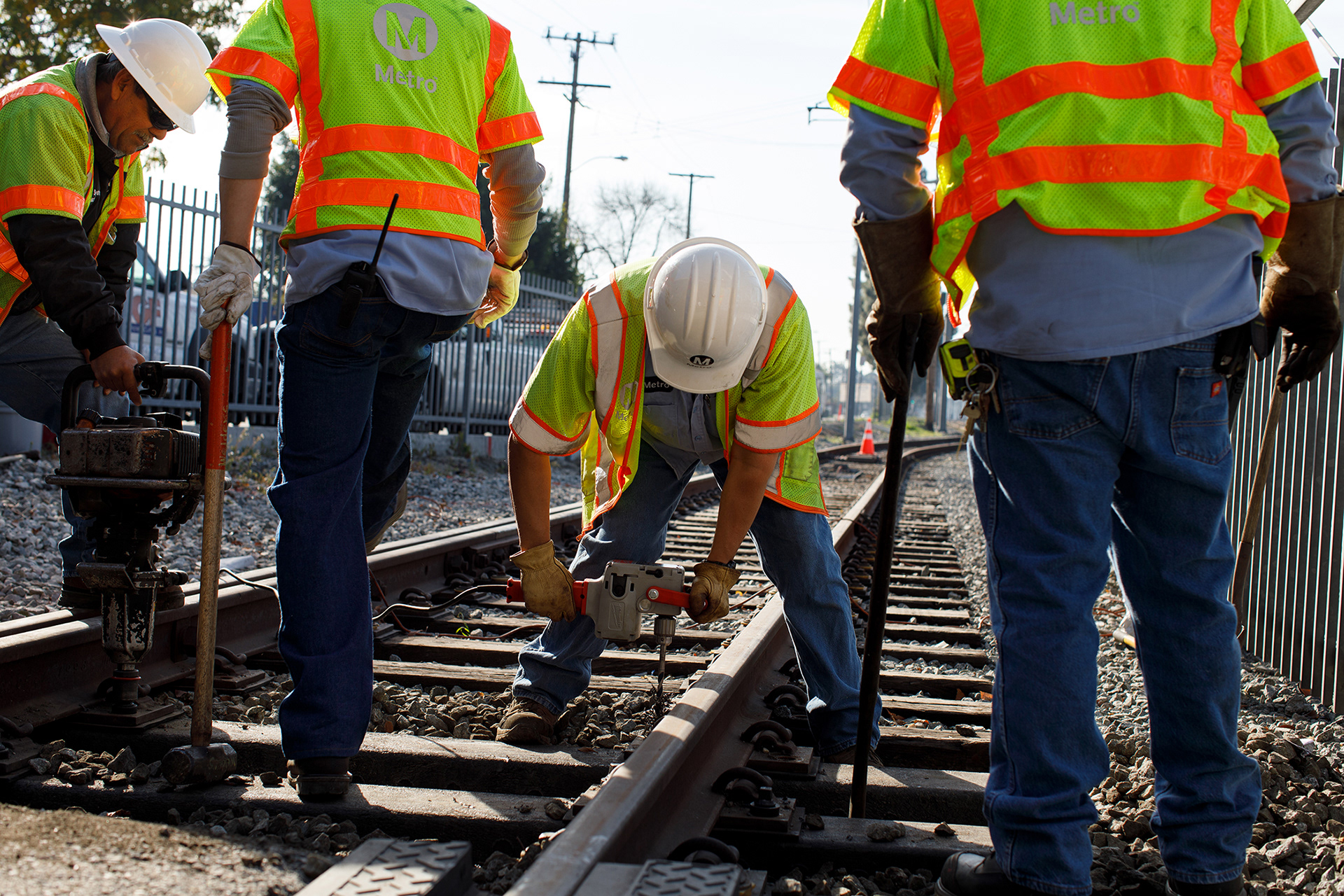 LA Metro Construction at Willowbrook/Rosa Parks Station 2019