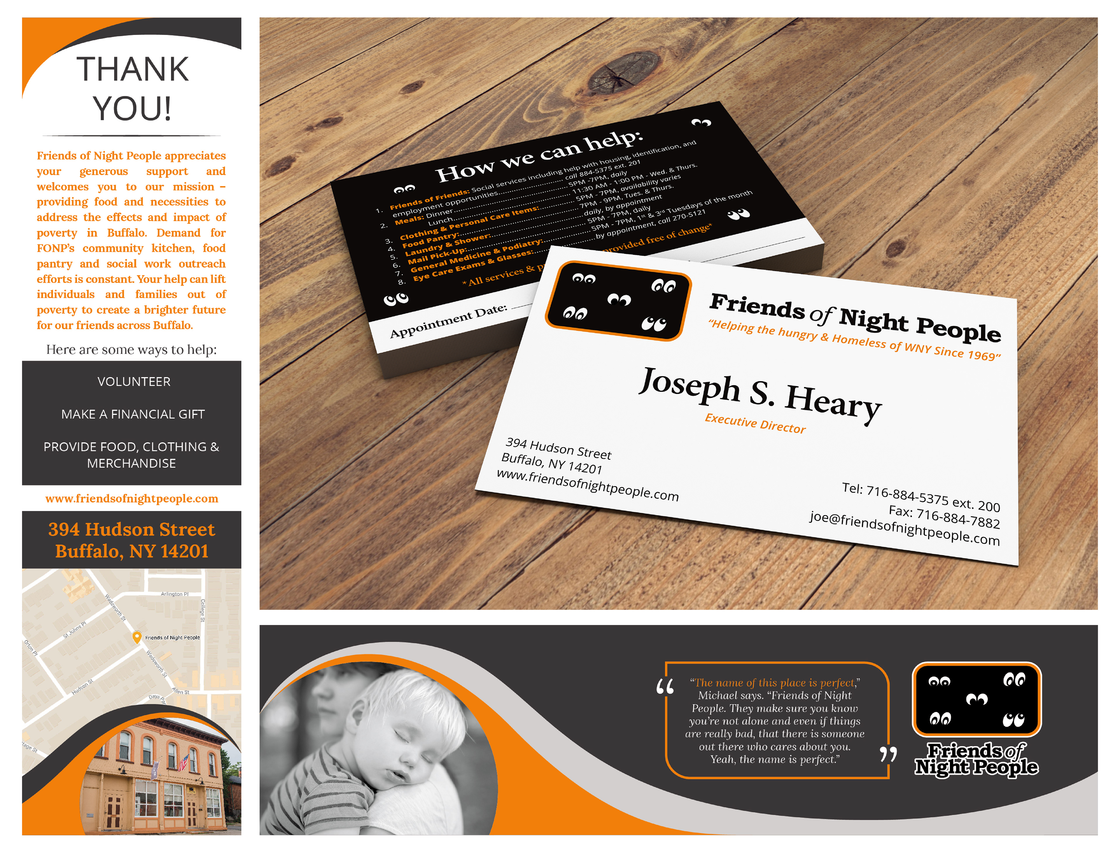 Book Mark and Business Card/Appointment Card