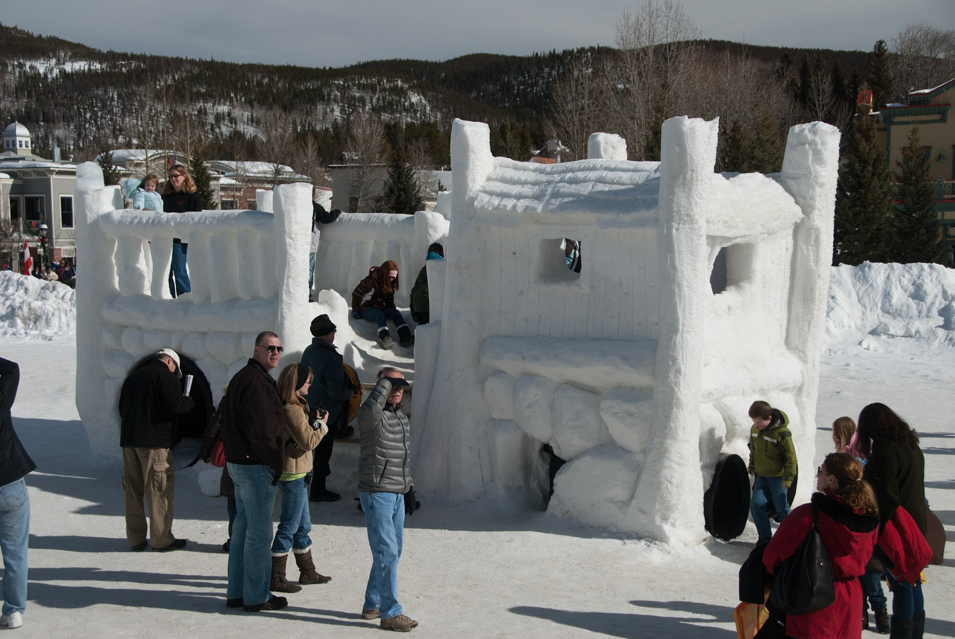 Breckenridge Snow Sculpture