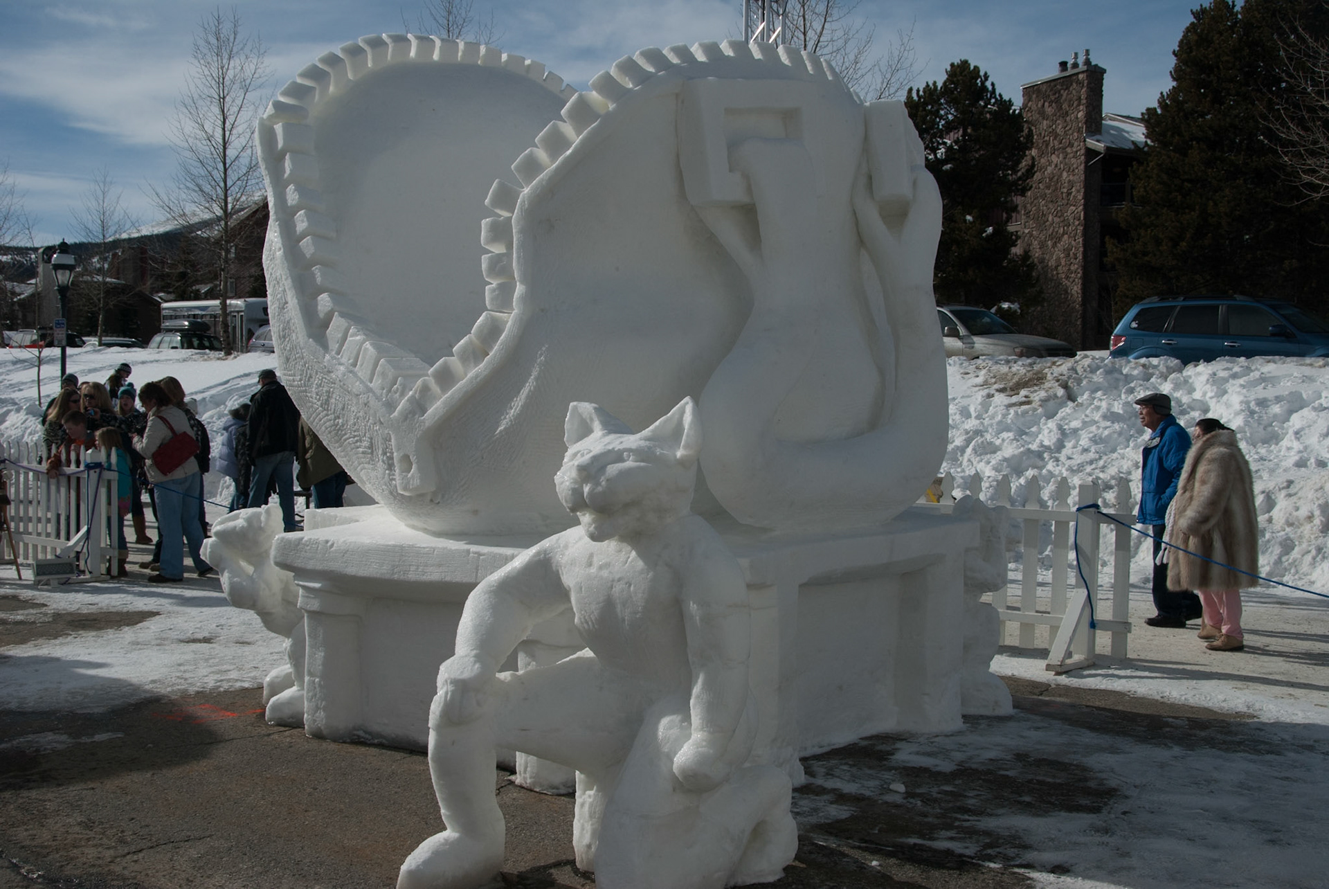 Breckenridge Snow Sculpture
