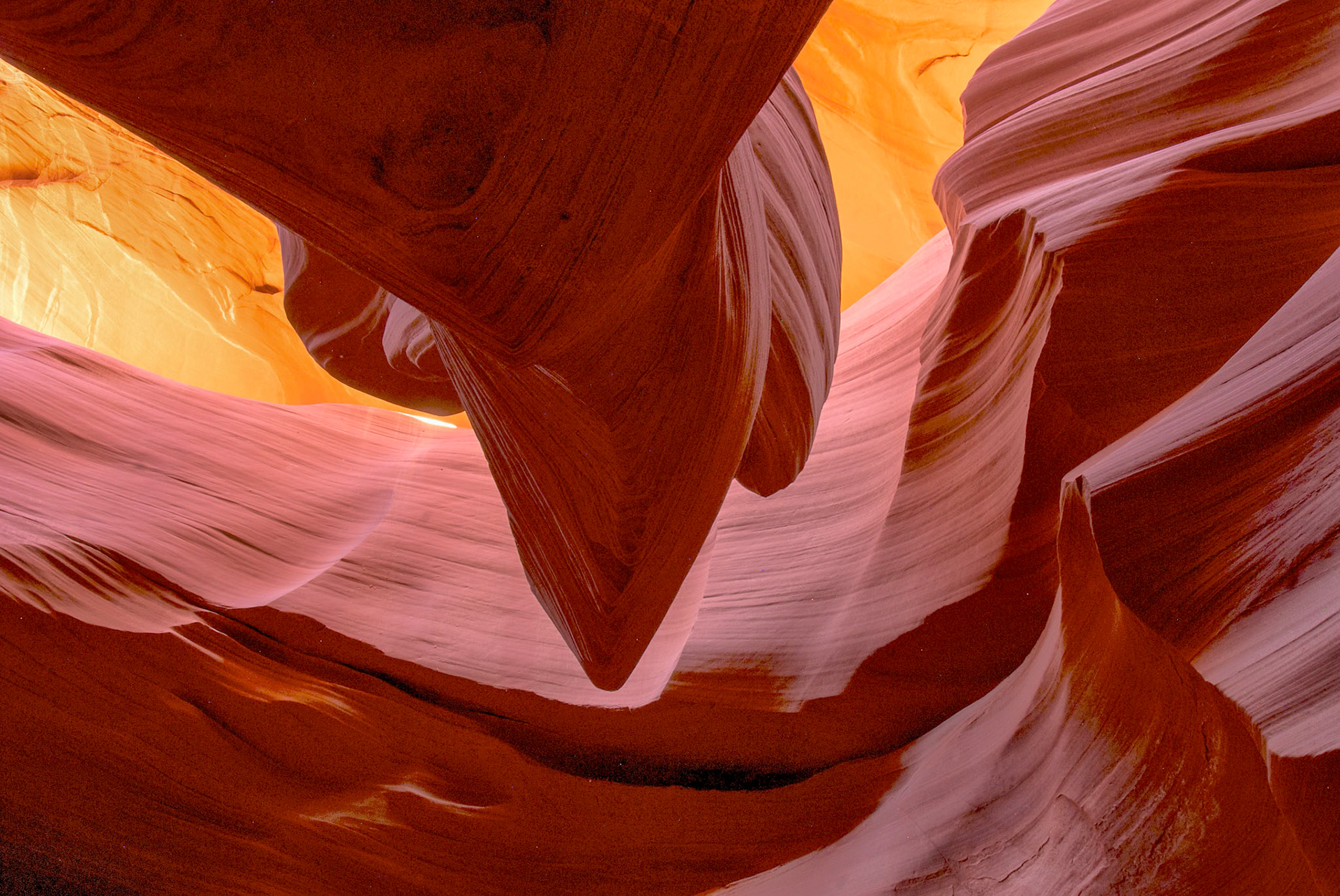 Pictures in Lower Antelope Canyon