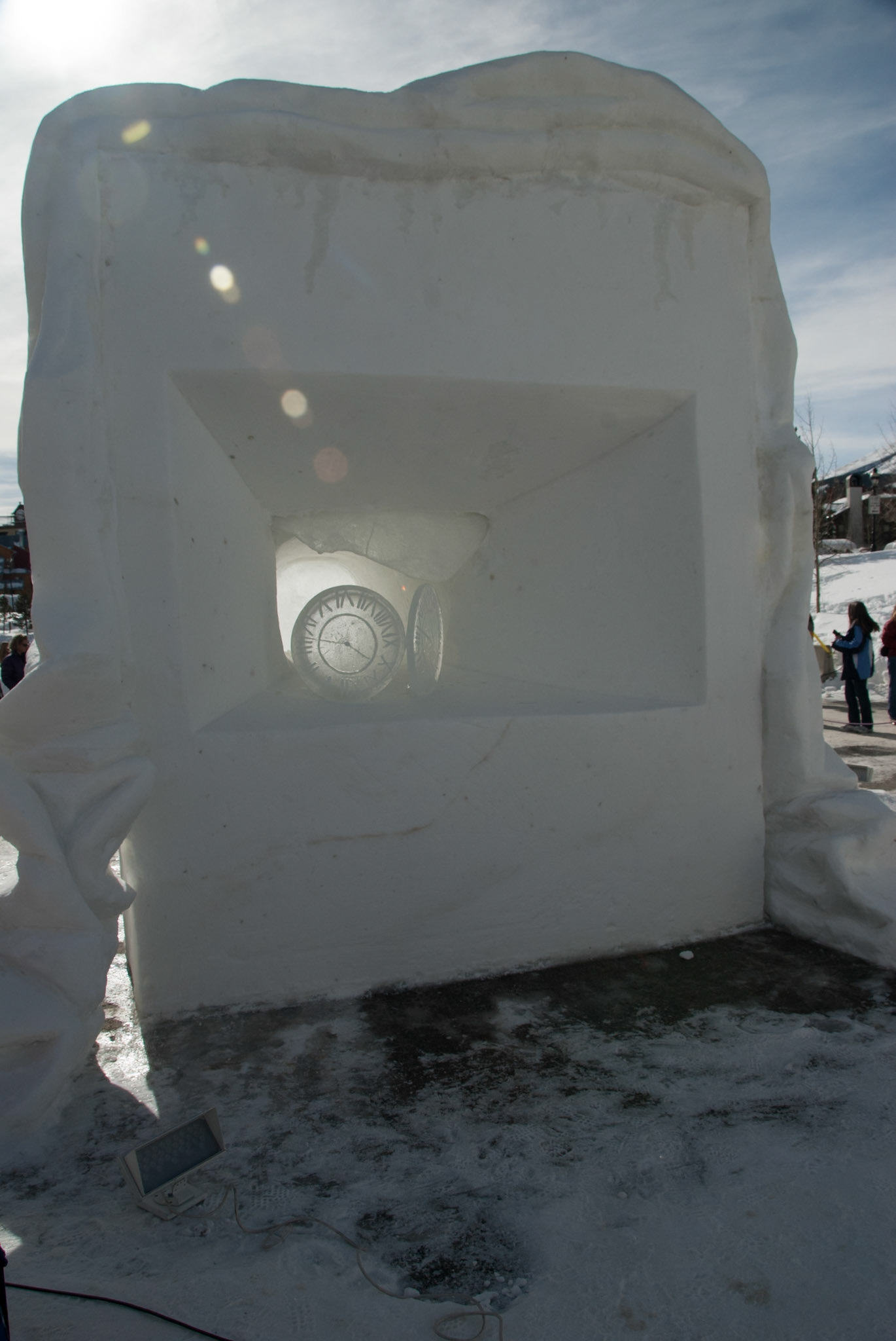 Breckenridge Snow Sculpture