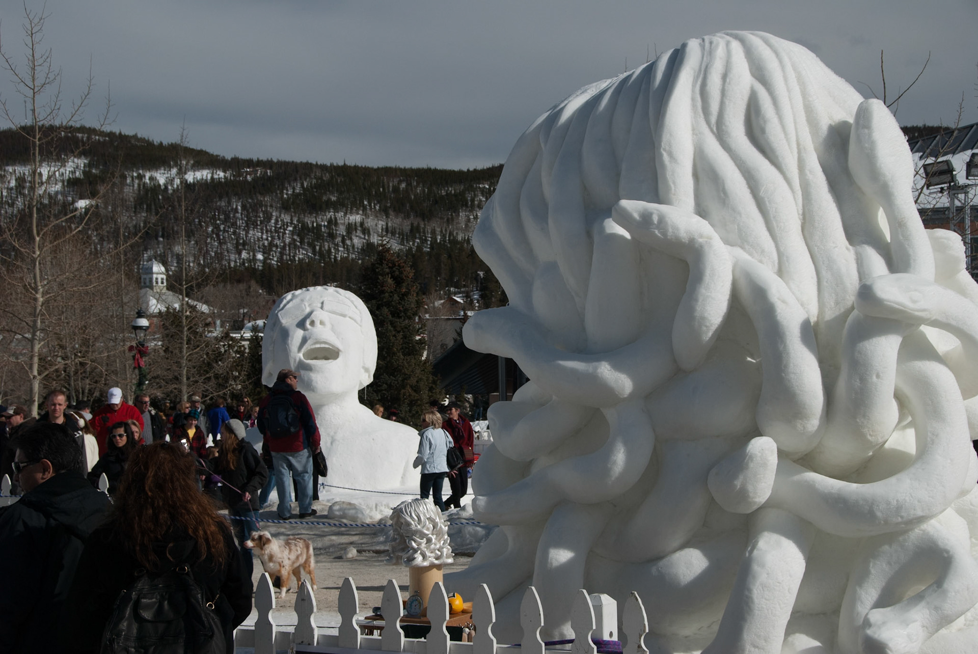 Breckenridge Snow Sculpture